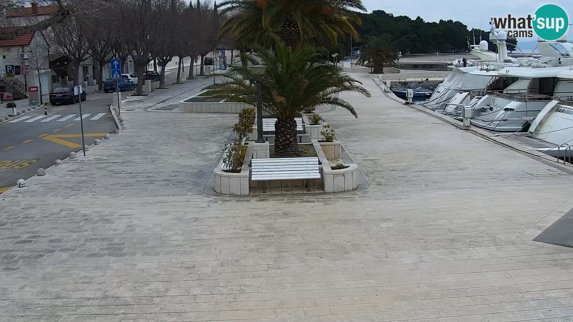 Promenade in Baška Voda