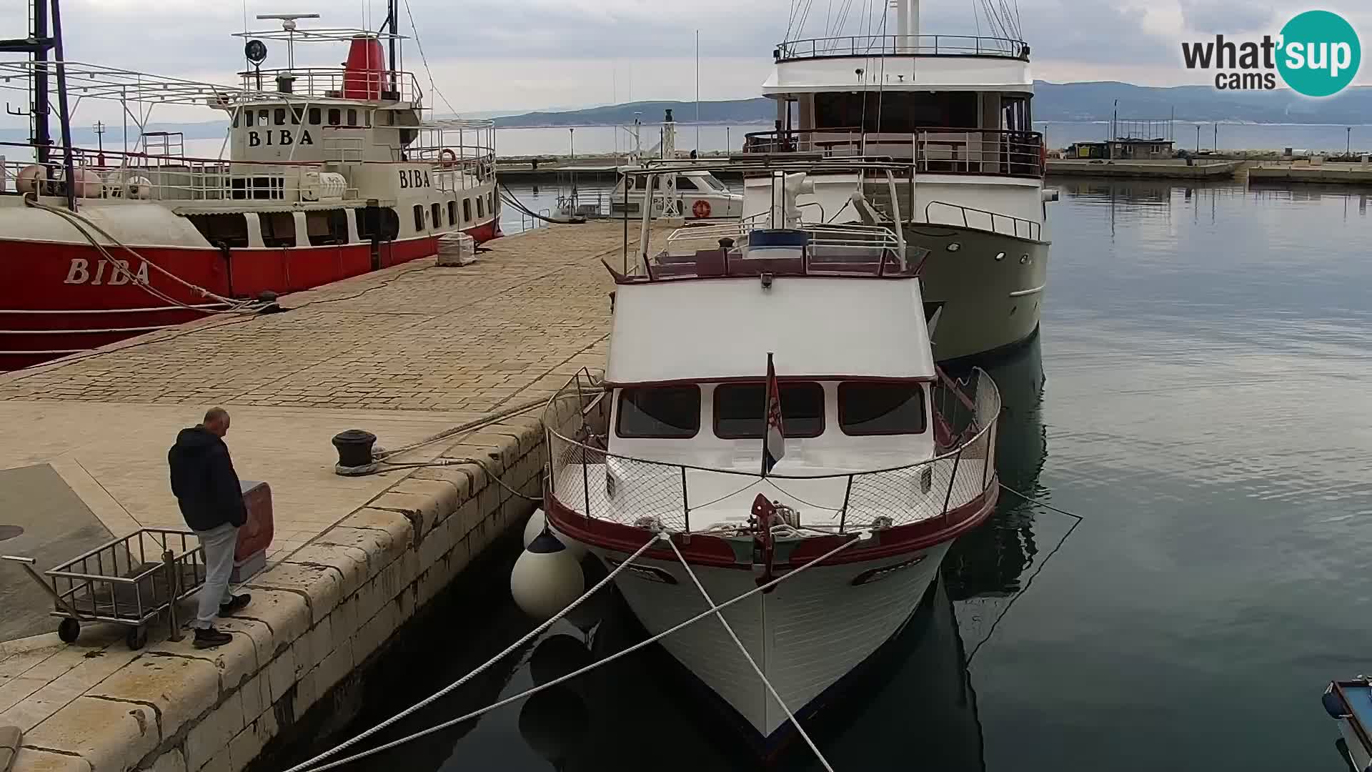 Lungomare di Basca Voda webcam