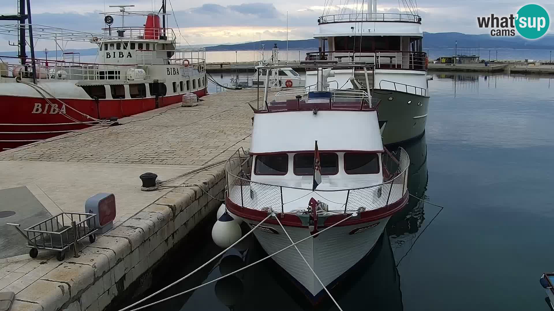 Lungomare di Basca Voda webcam