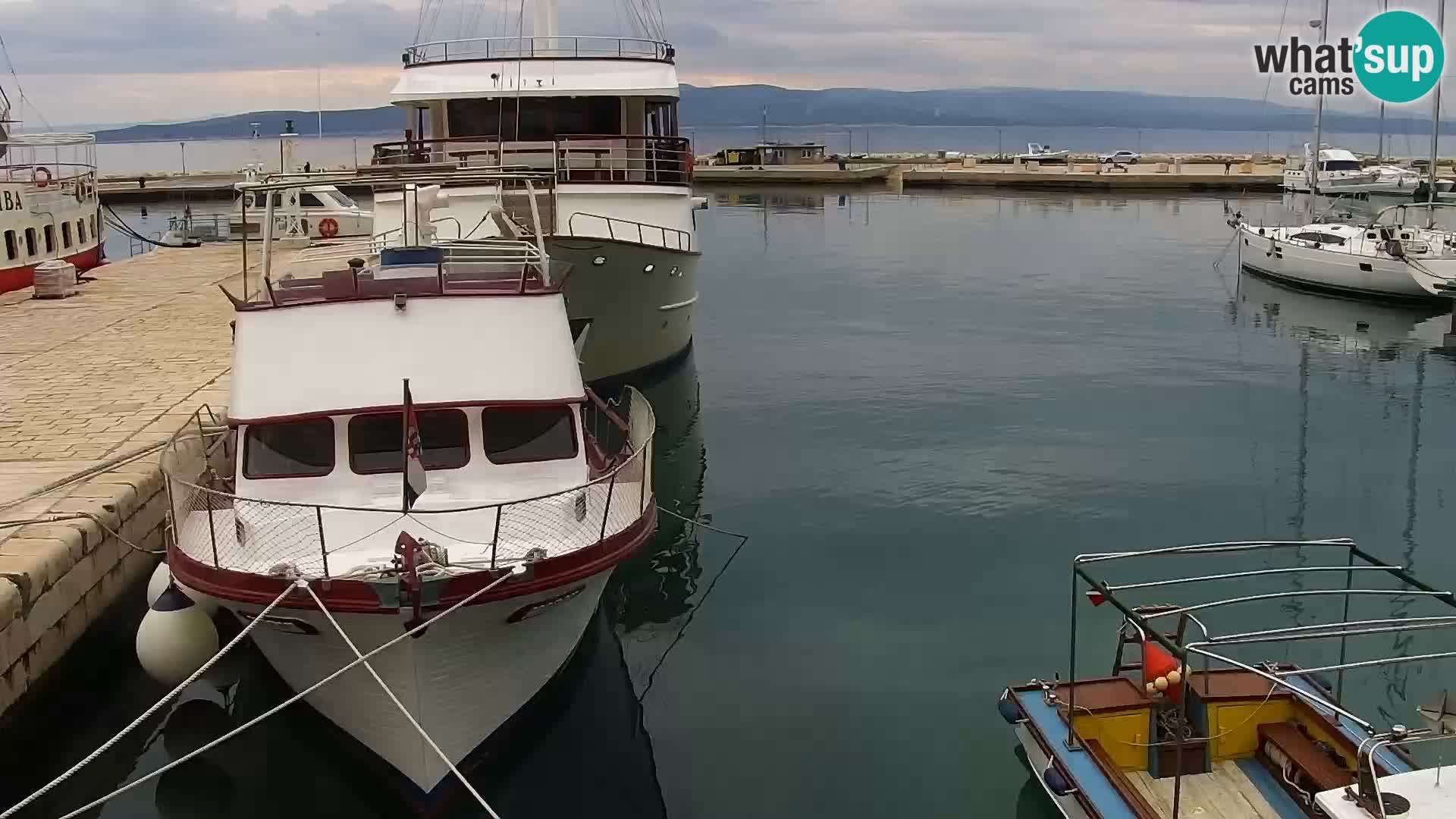 Baška Voda promenade webcam