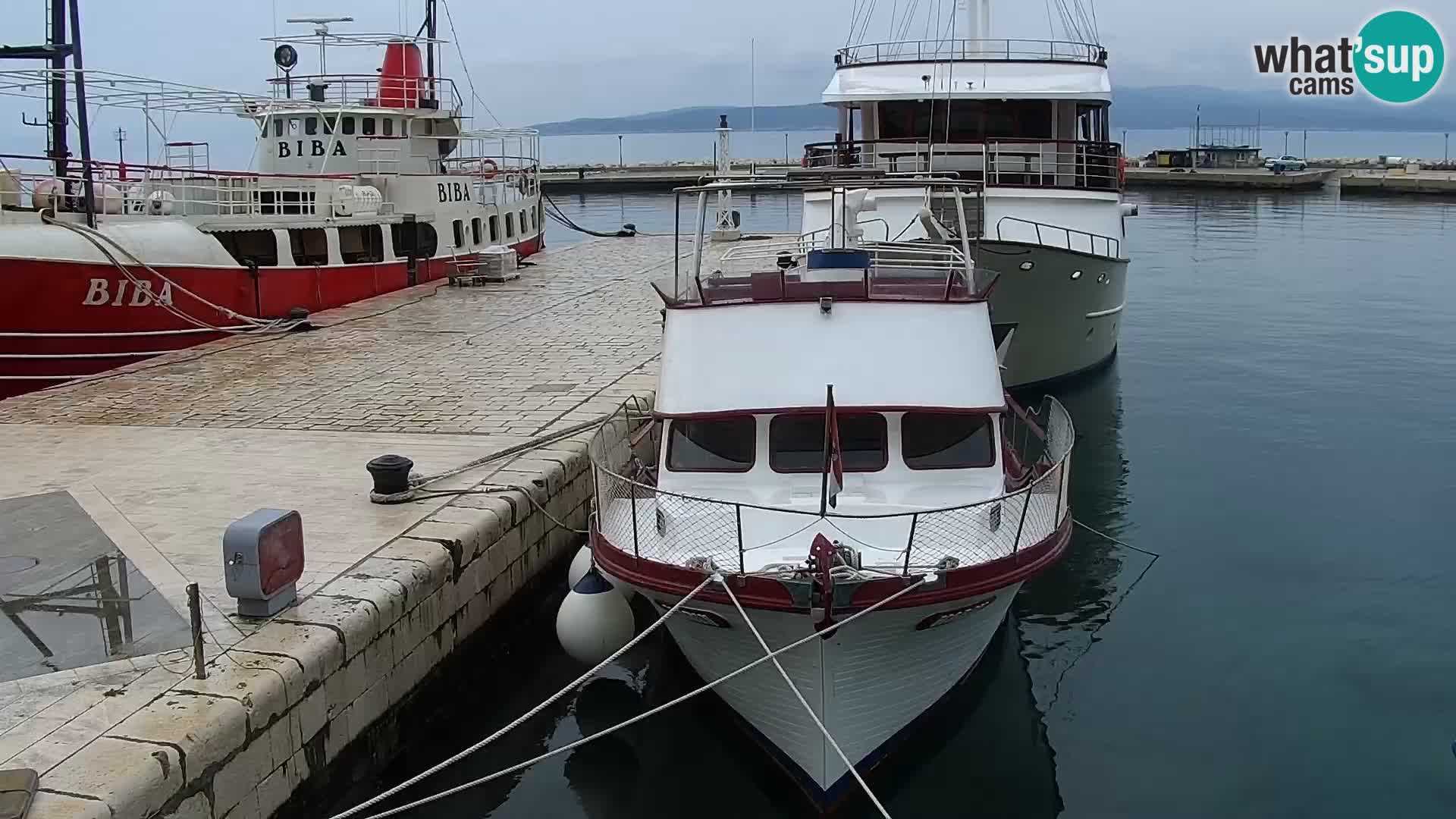 Seaside promenade in Baška Voda