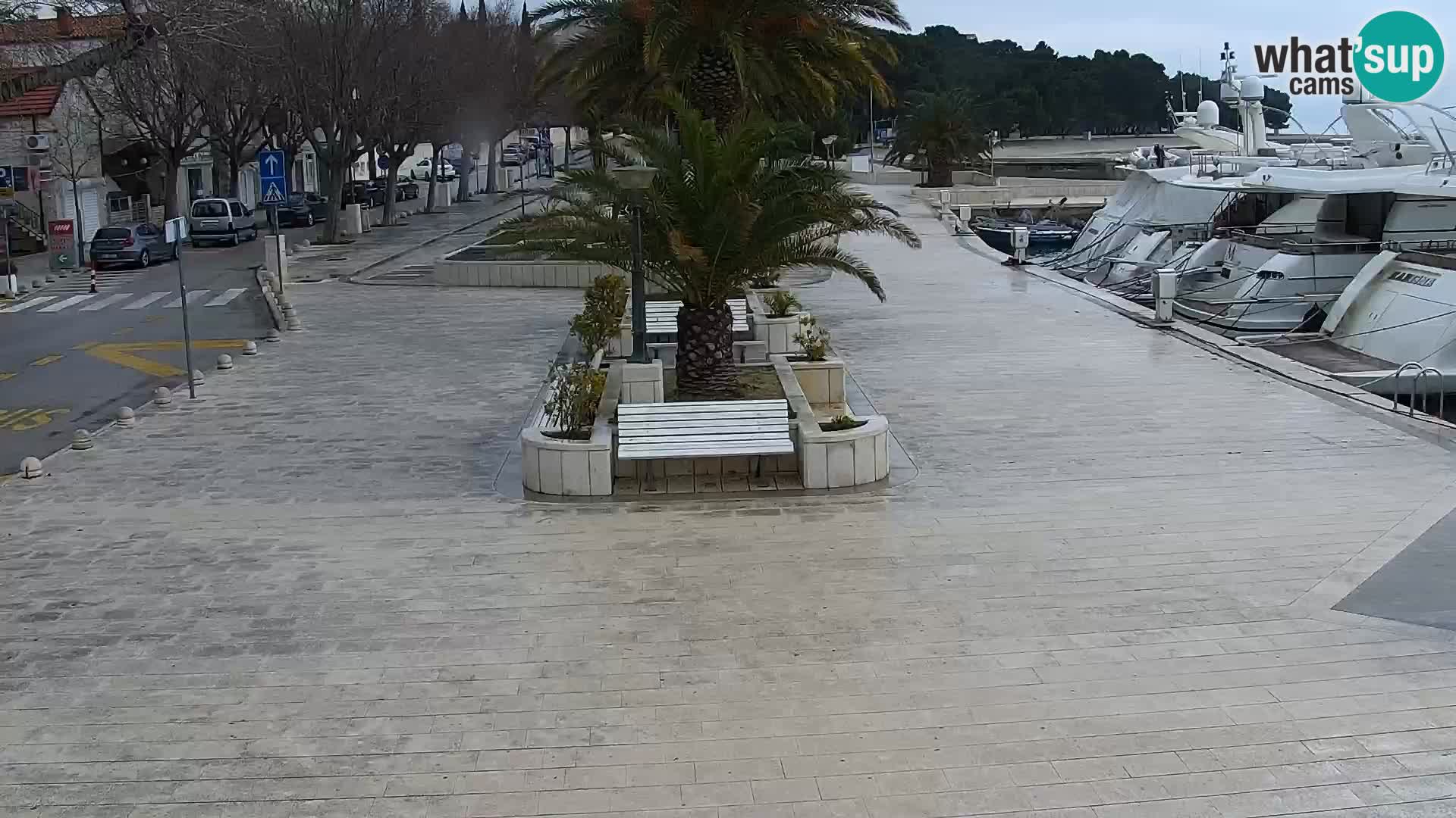 Promenade in Baška Voda