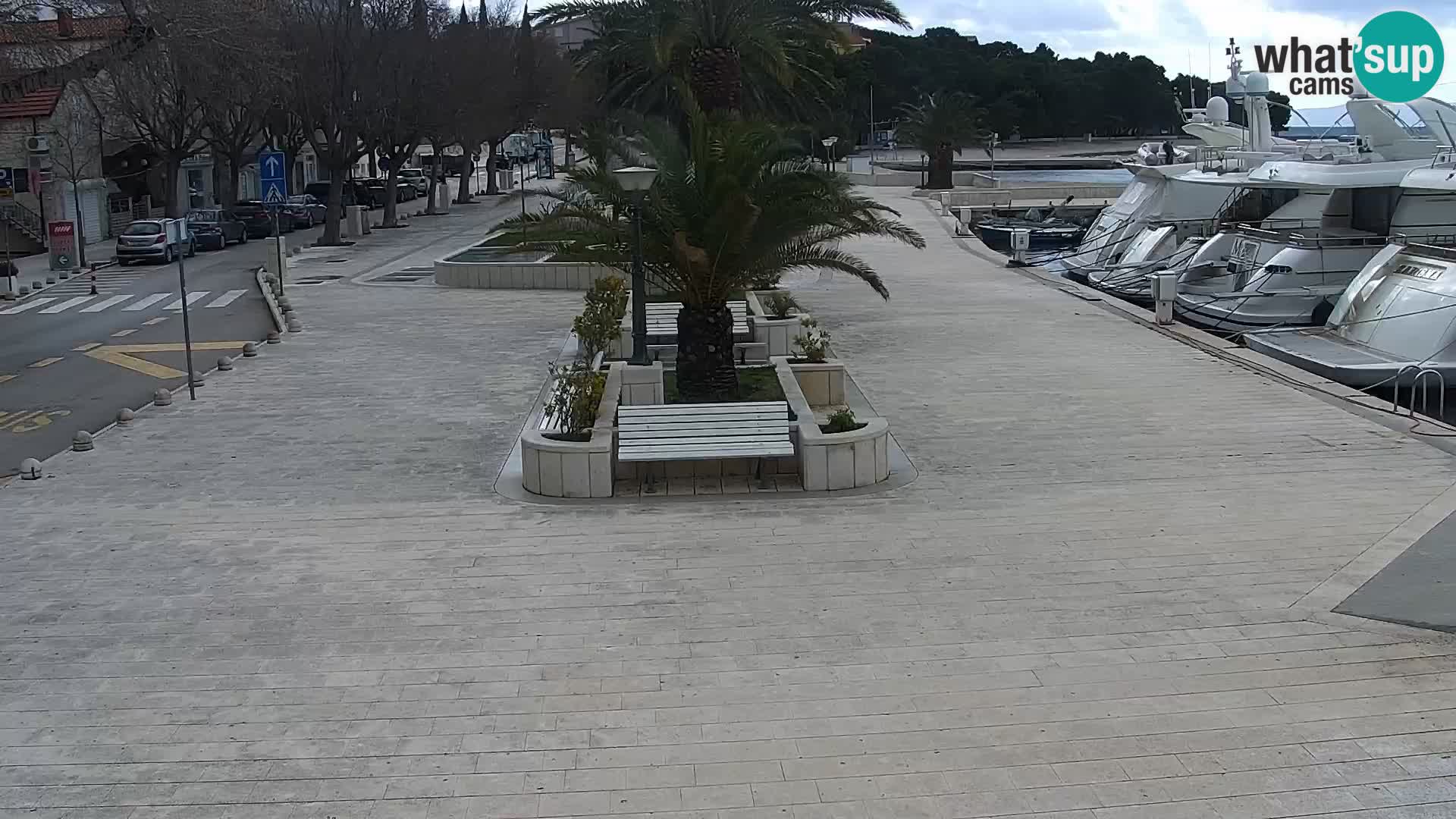 Promenade in Baška Voda