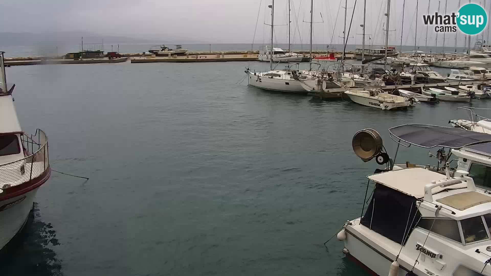 Seaside promenade in Baška Voda