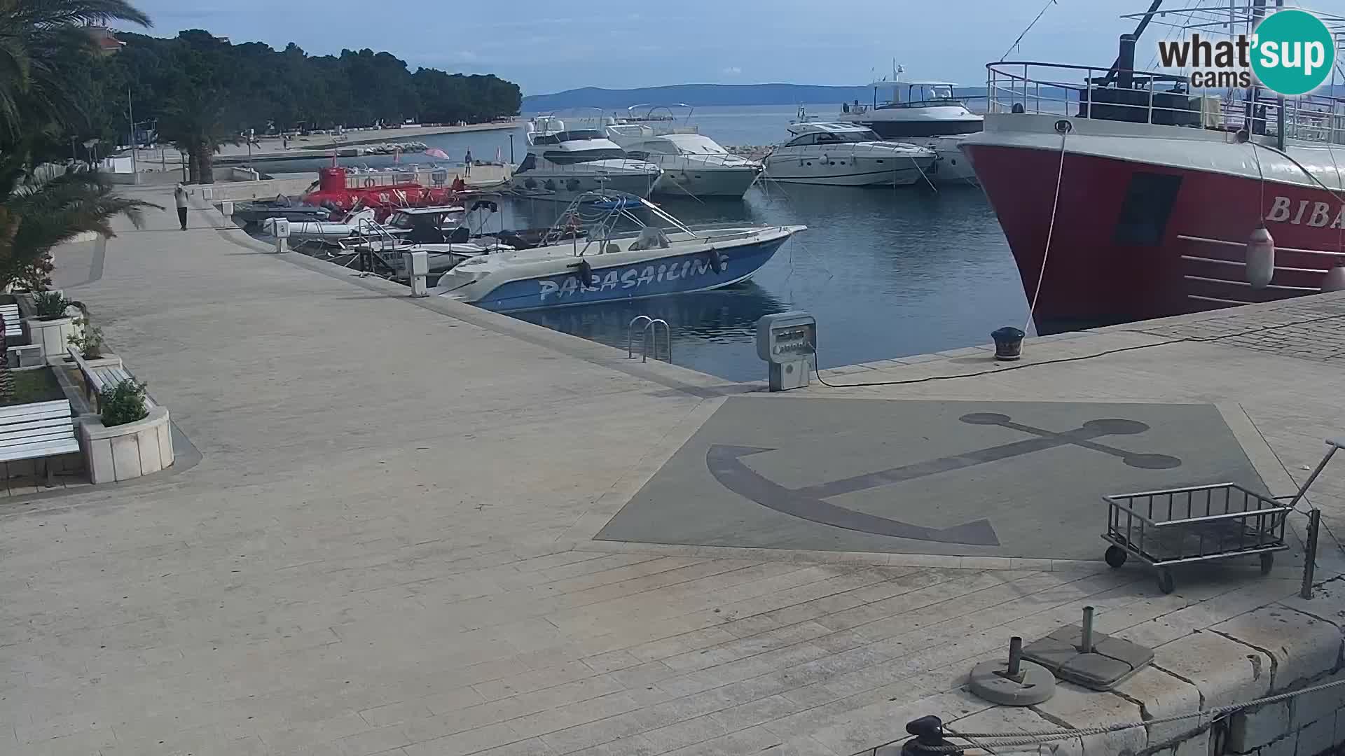 Lungomare di Basca Voda webcam