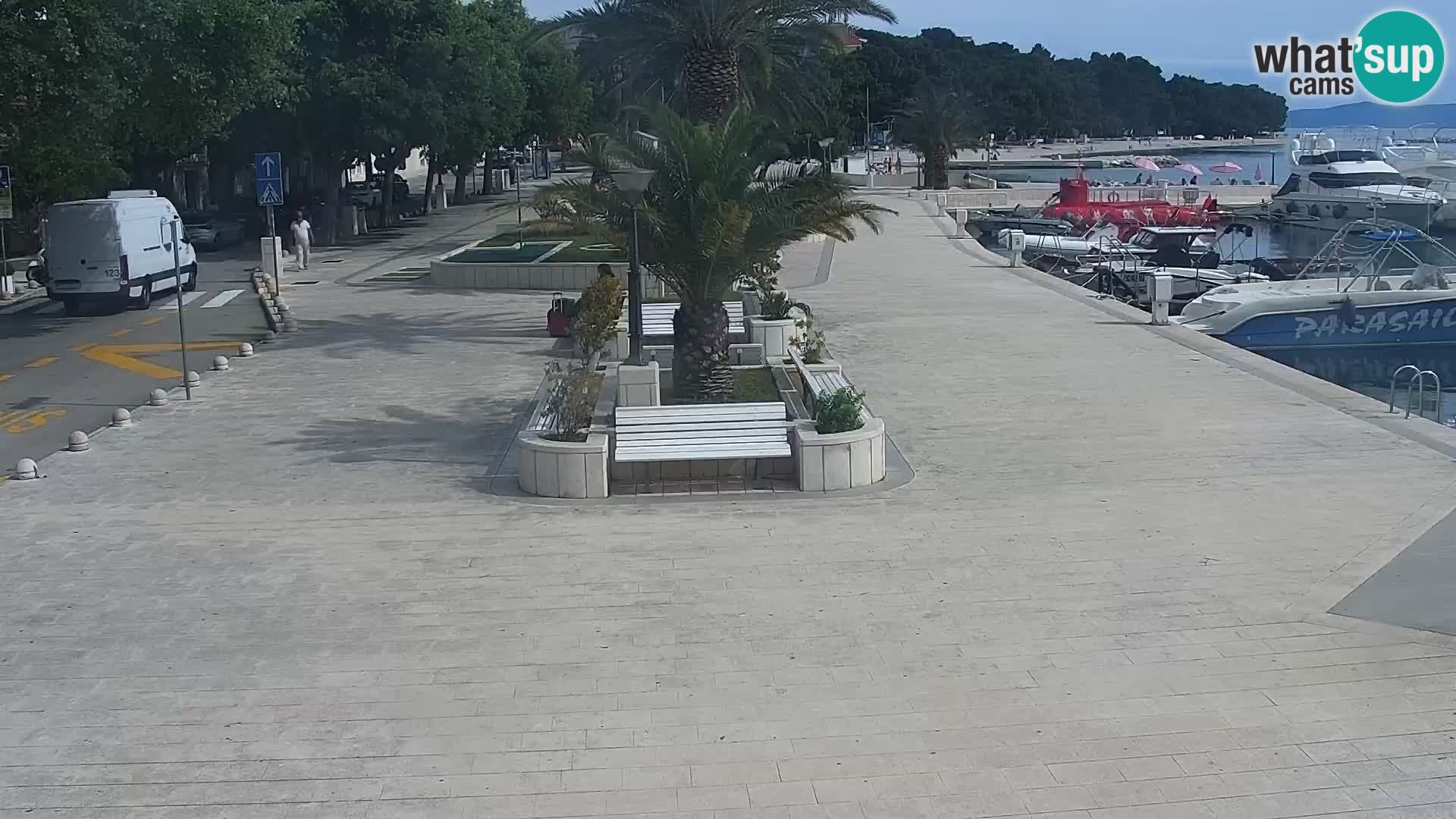 Promenade in Baška Voda