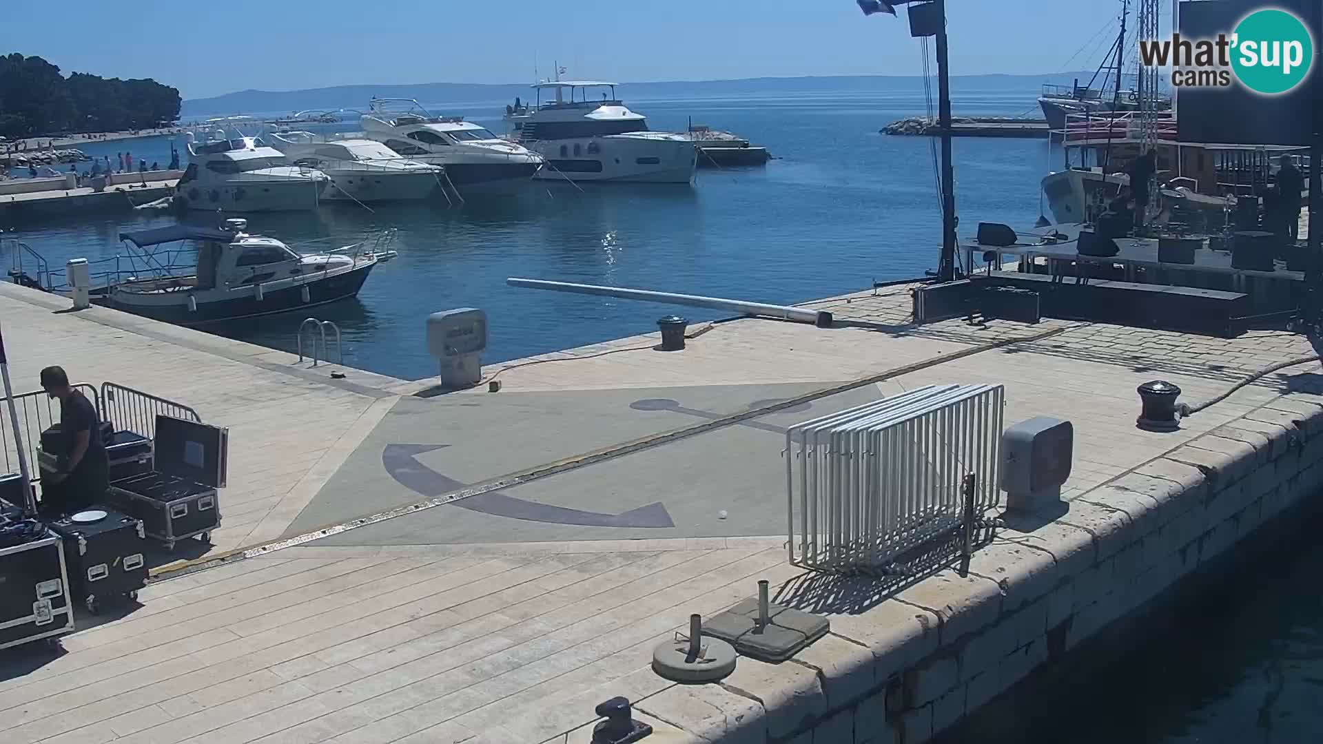 Promenade in Baška Voda