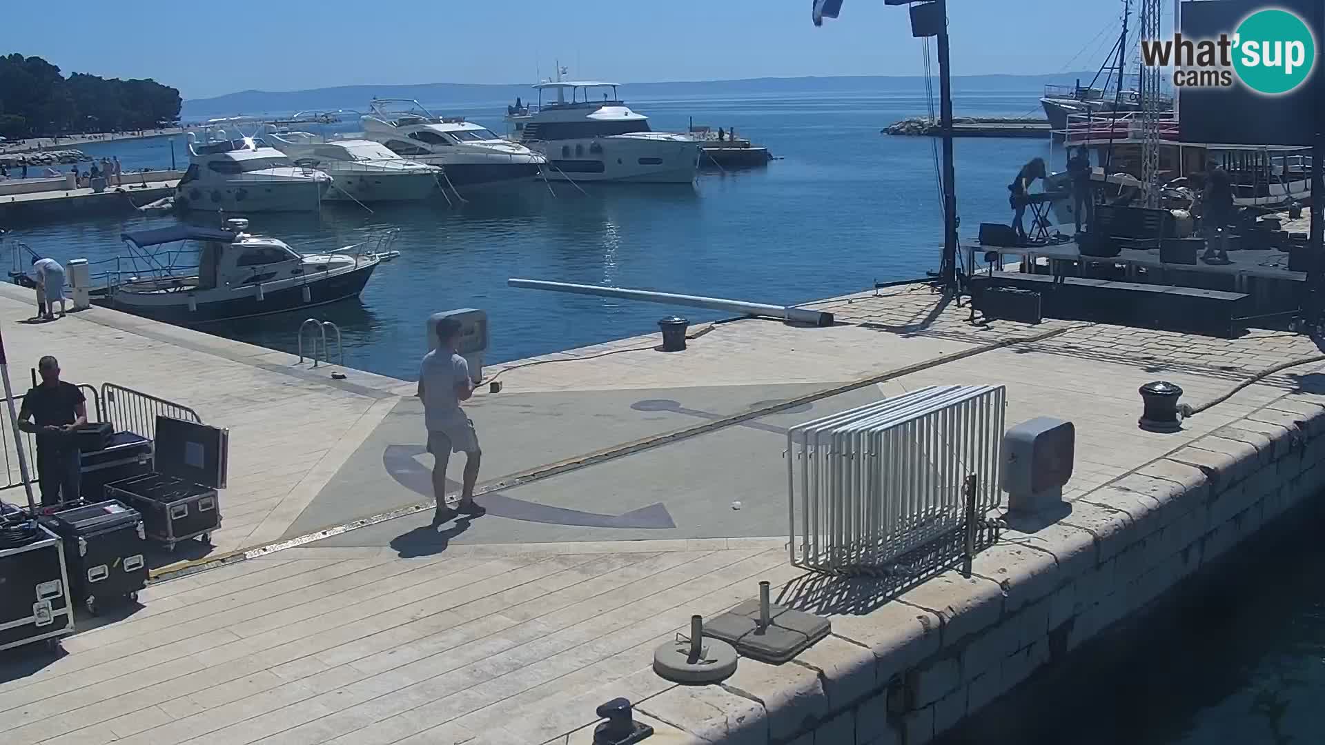 Lungomare di Basca Voda webcam