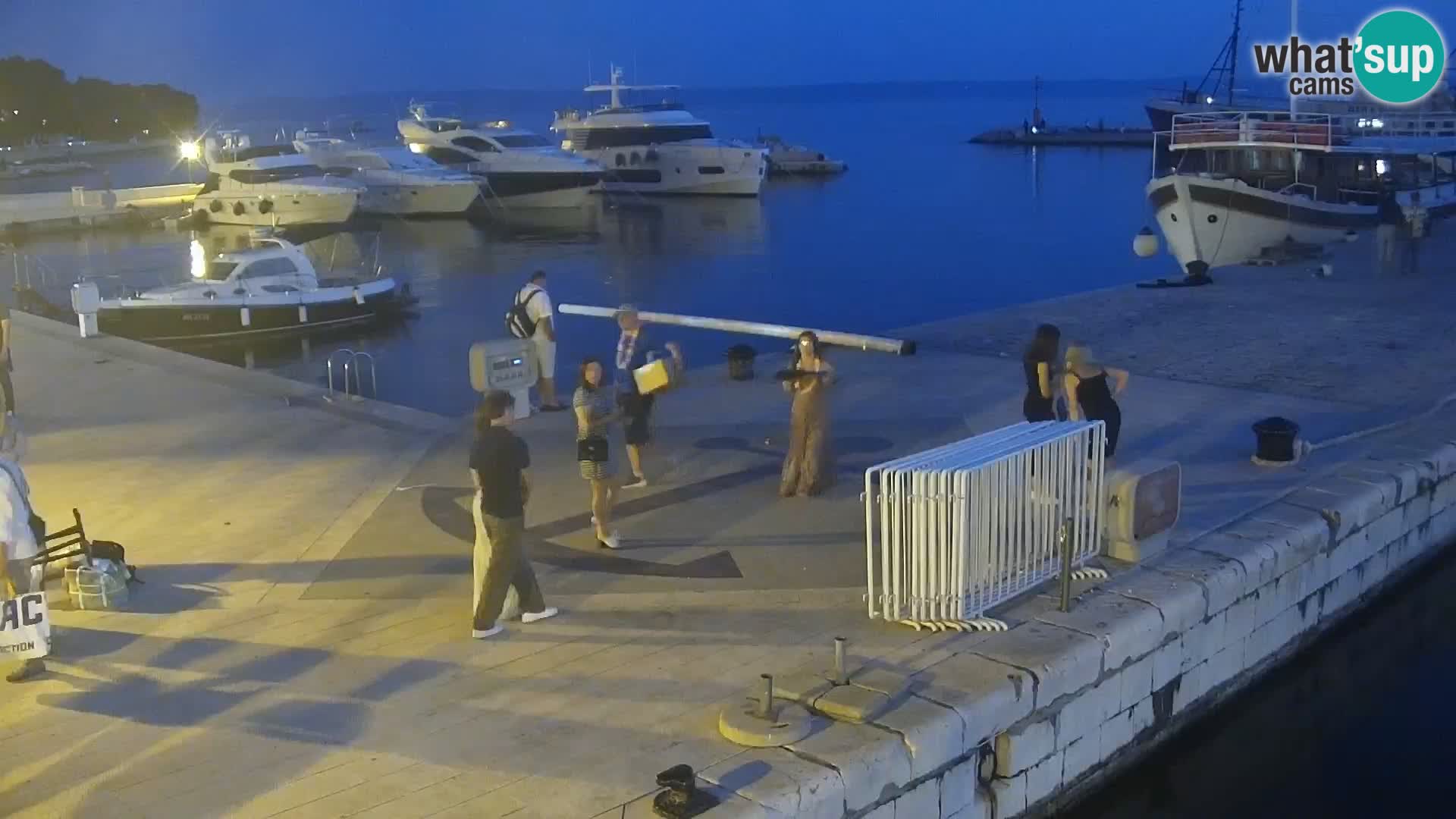Seaside promenade in Baška Voda