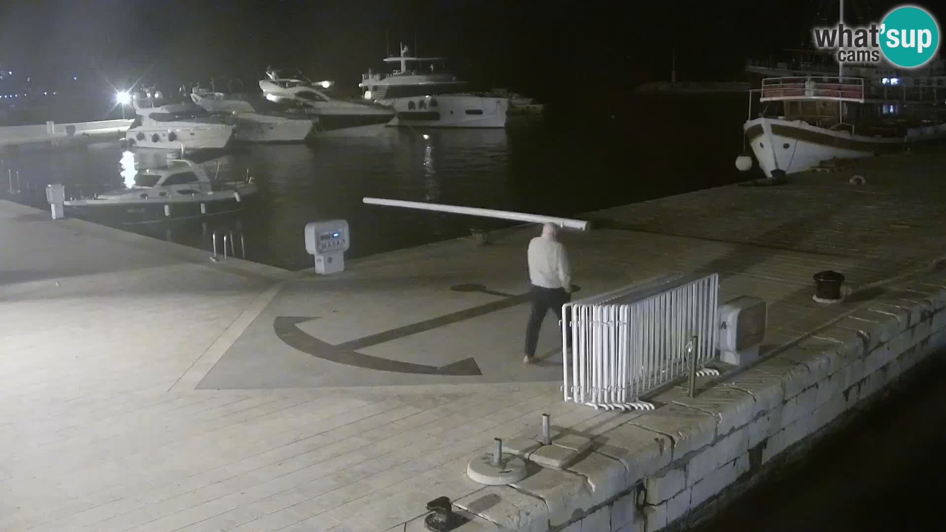 Seaside promenade in Baška Voda