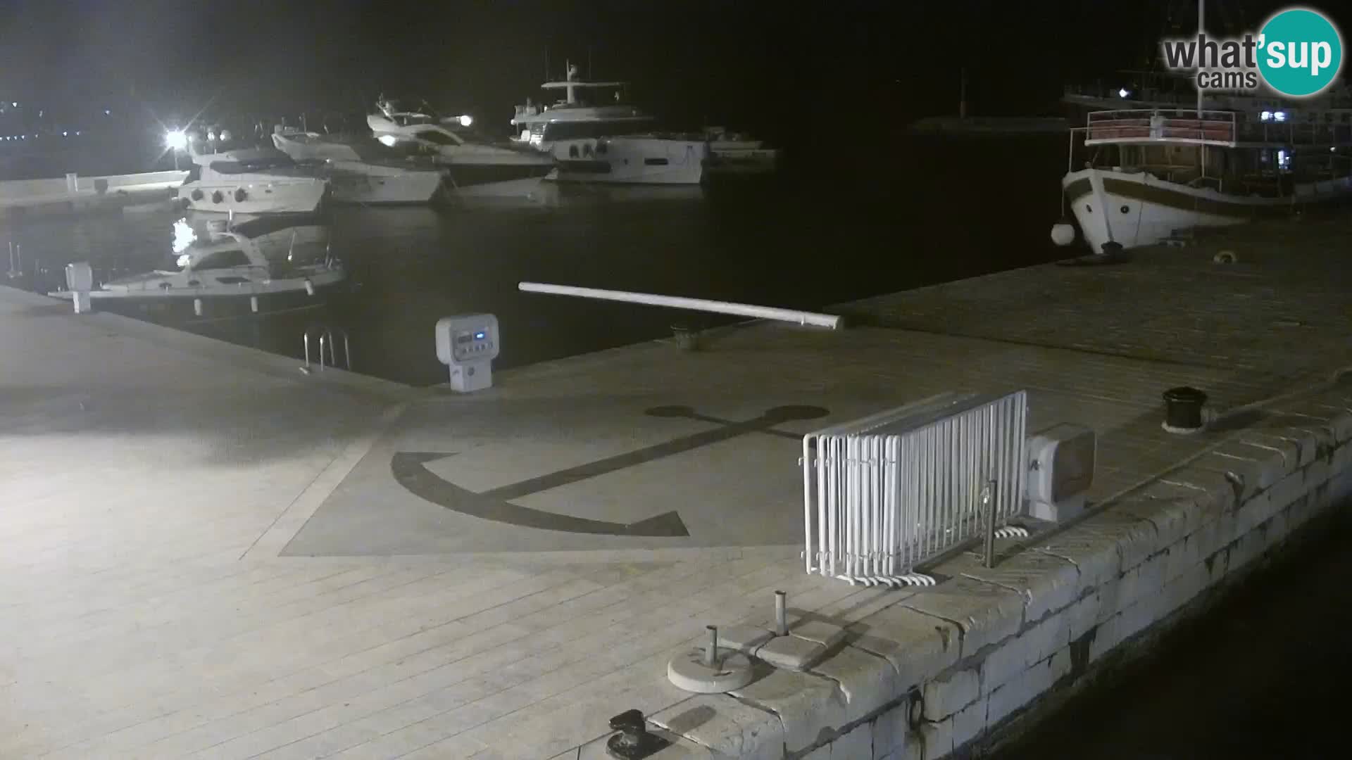 Seaside promenade in Baška Voda