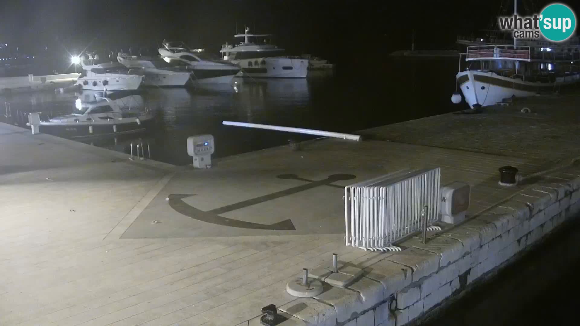 Seaside promenade in Baška Voda