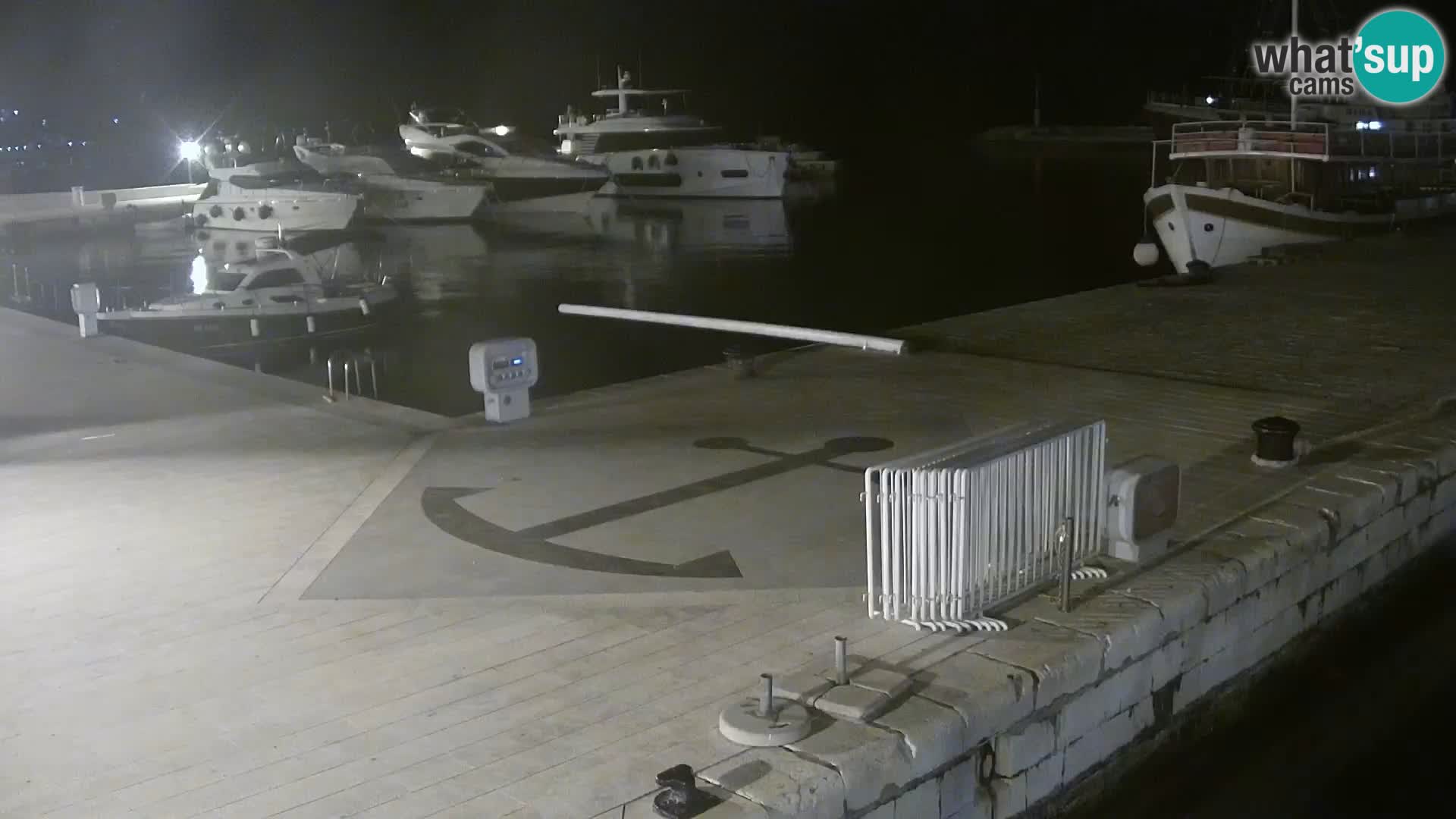 Seaside promenade in Baška Voda
