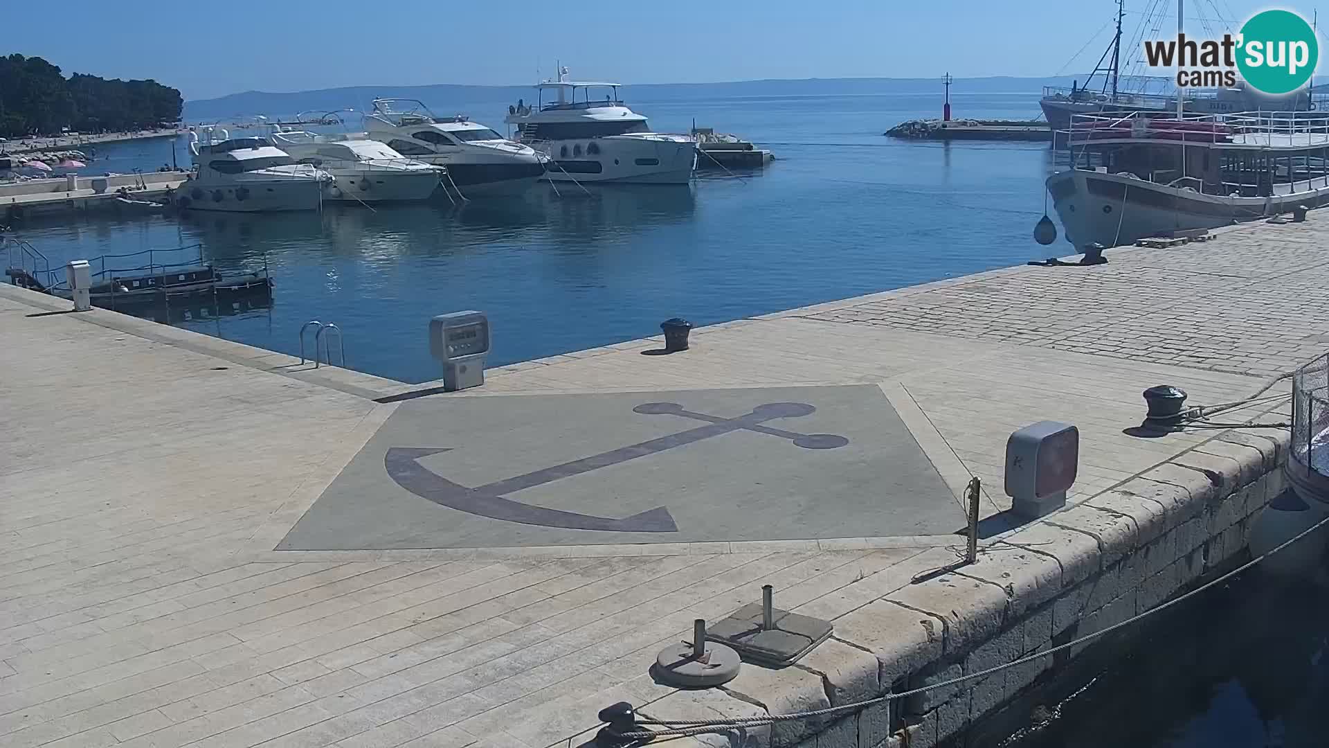 Promenade in Baška Voda
