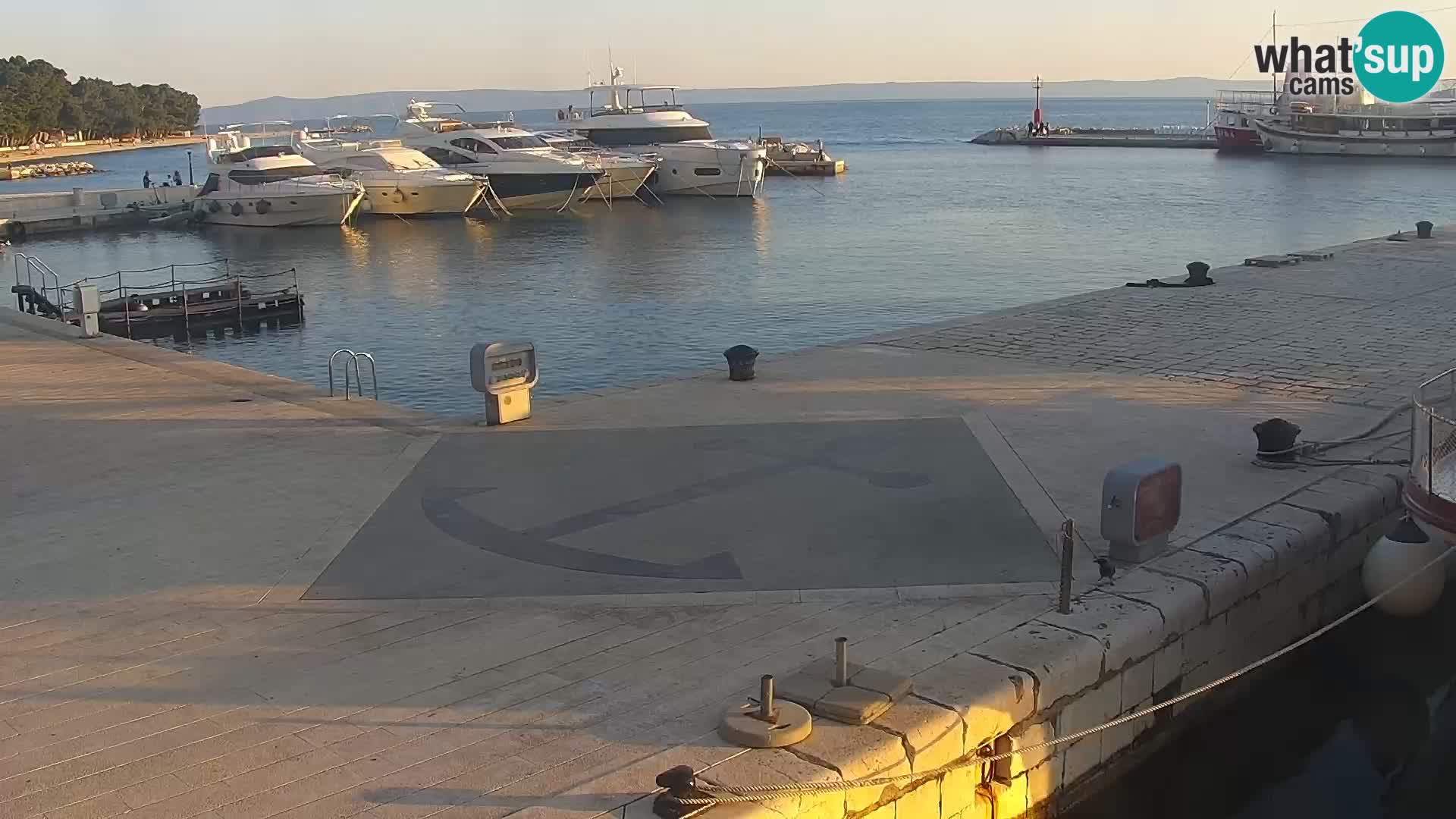 Lungomare di Basca Voda webcam