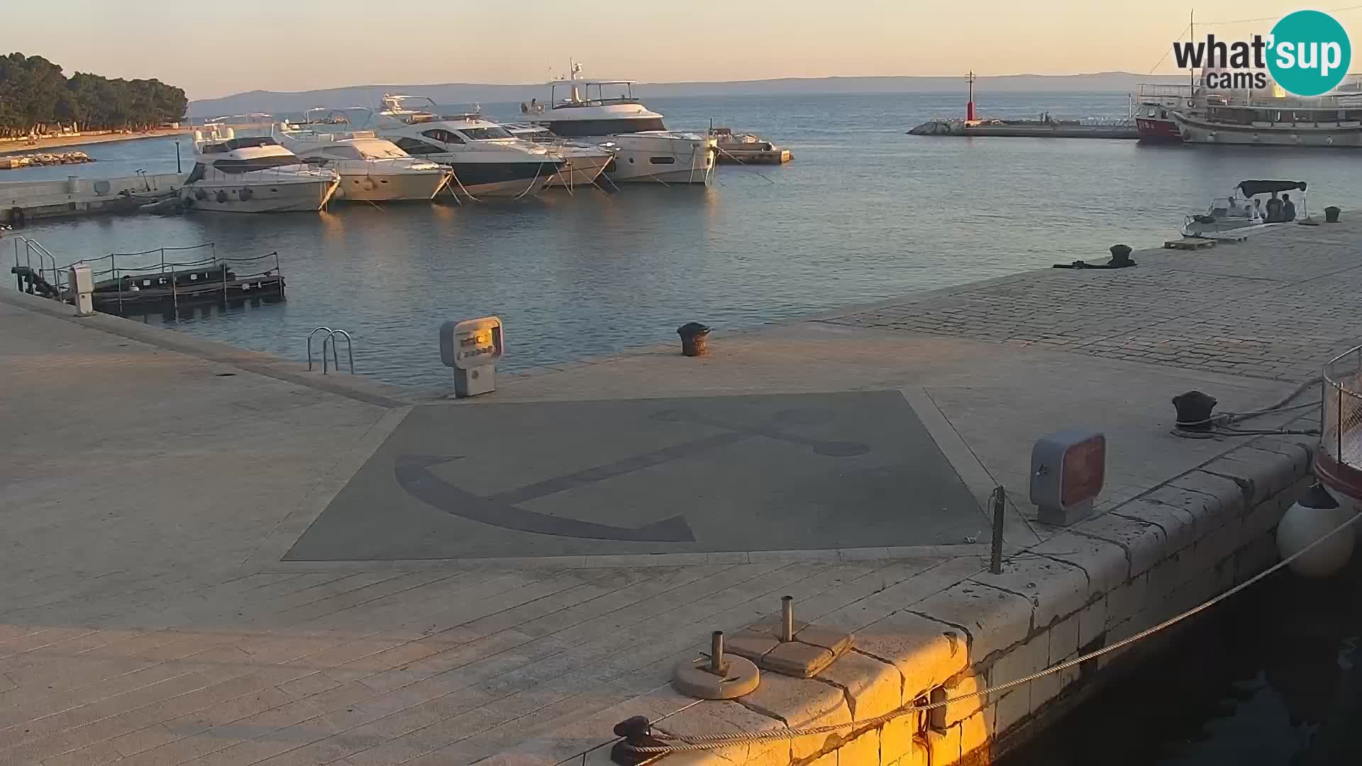 Promenade in Baška Voda