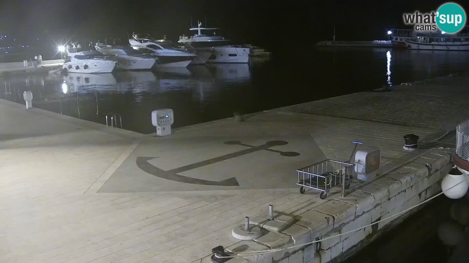 Seaside promenade in Baška Voda