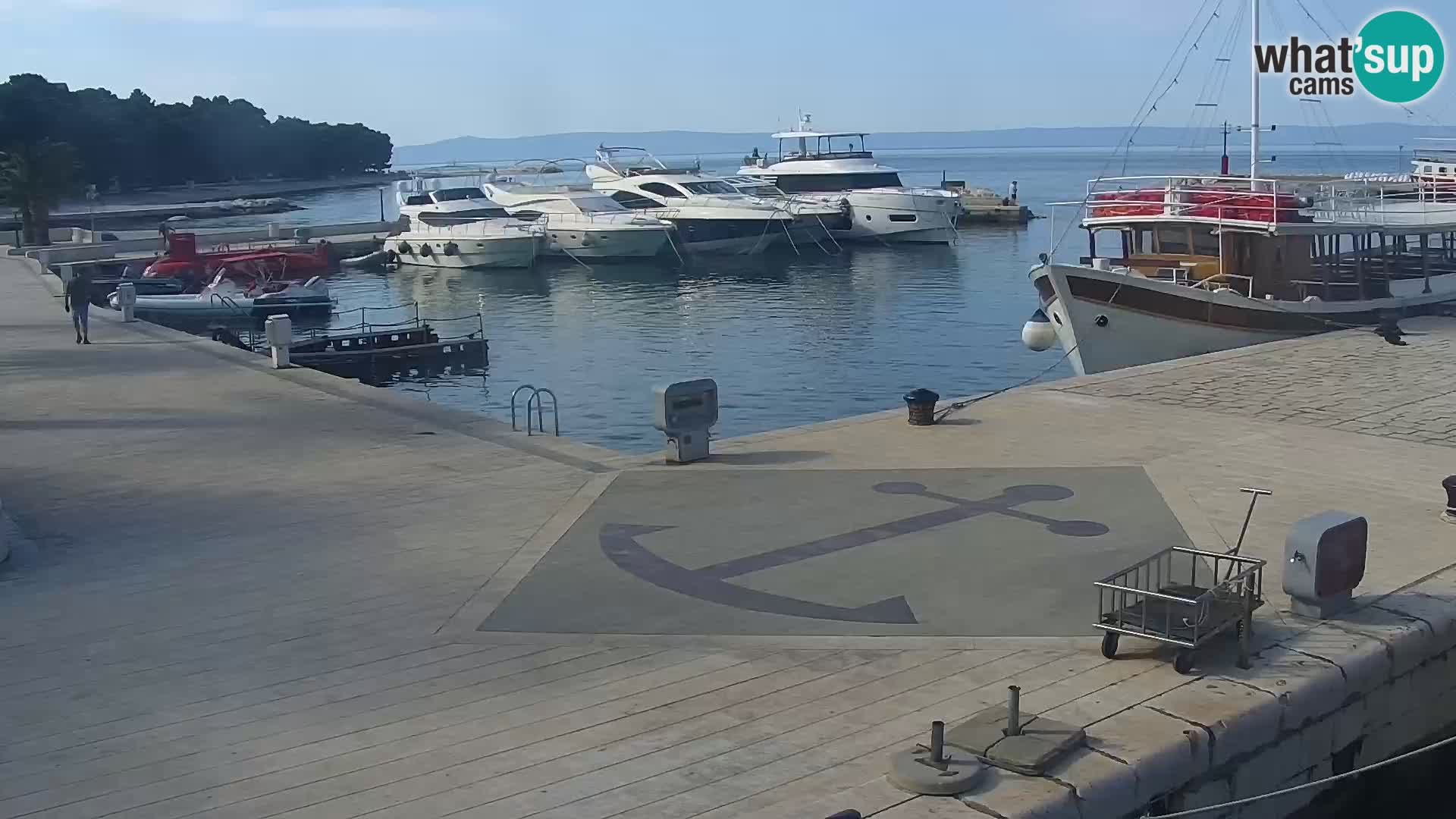 Lungomare di Basca Voda webcam