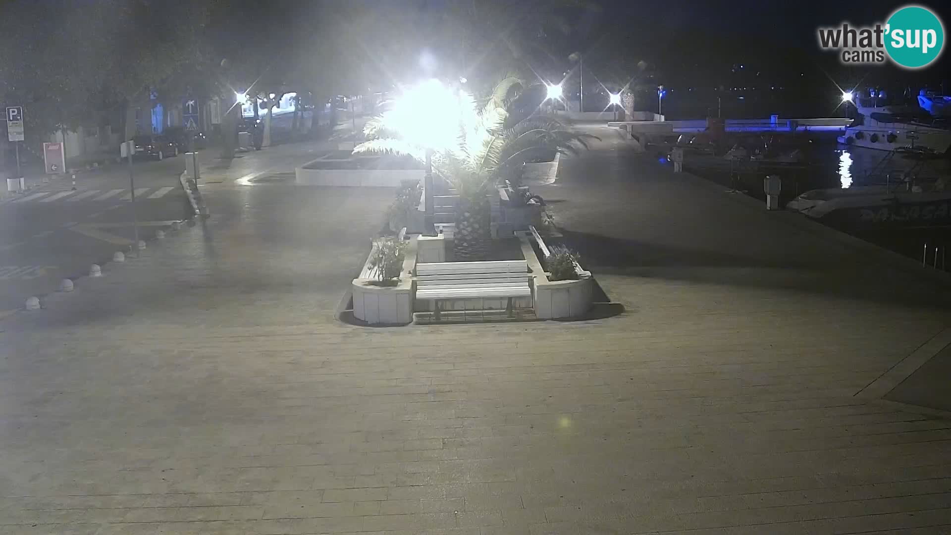 Seaside promenade in Baška Voda