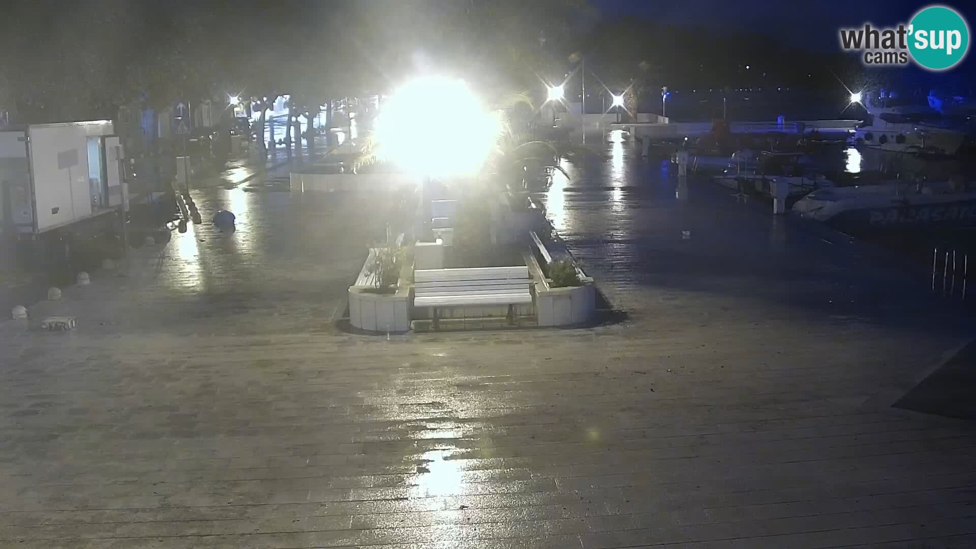 Promenade in Baška Voda