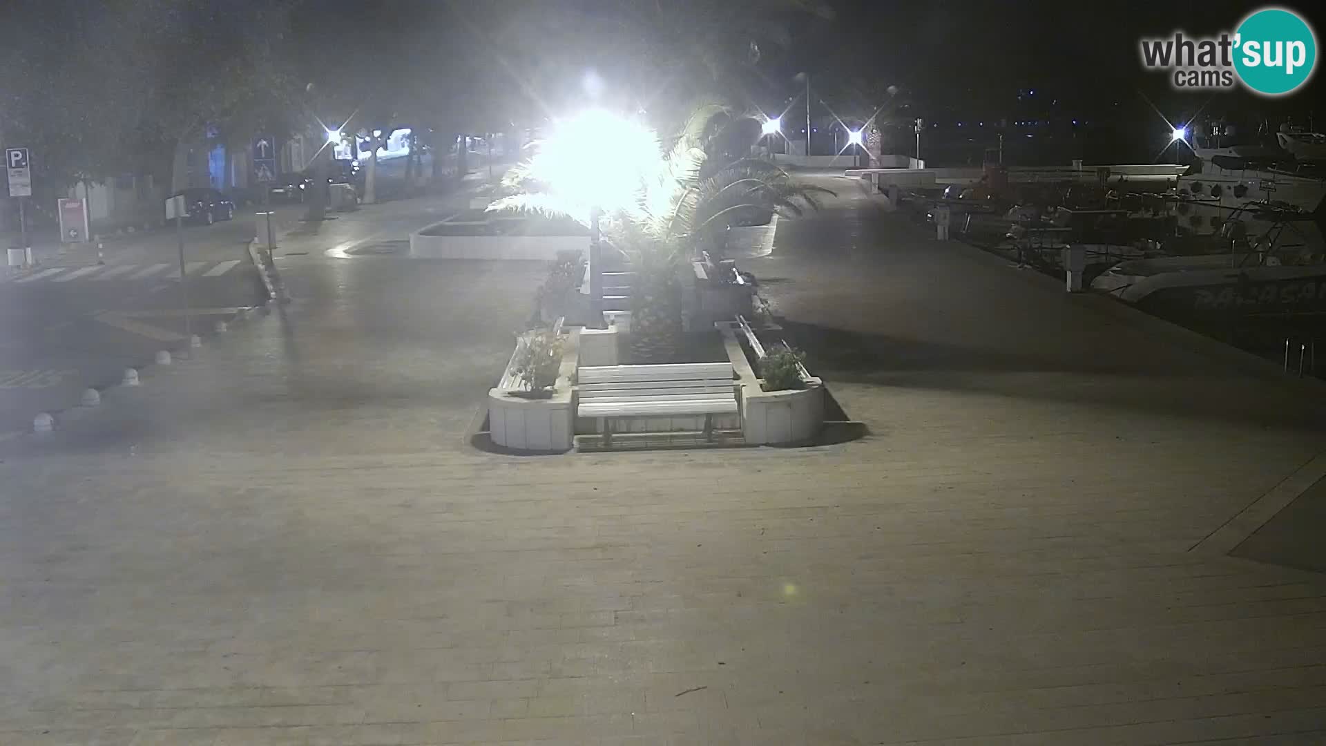 Live webcam Seaside promenade in Baška Voda