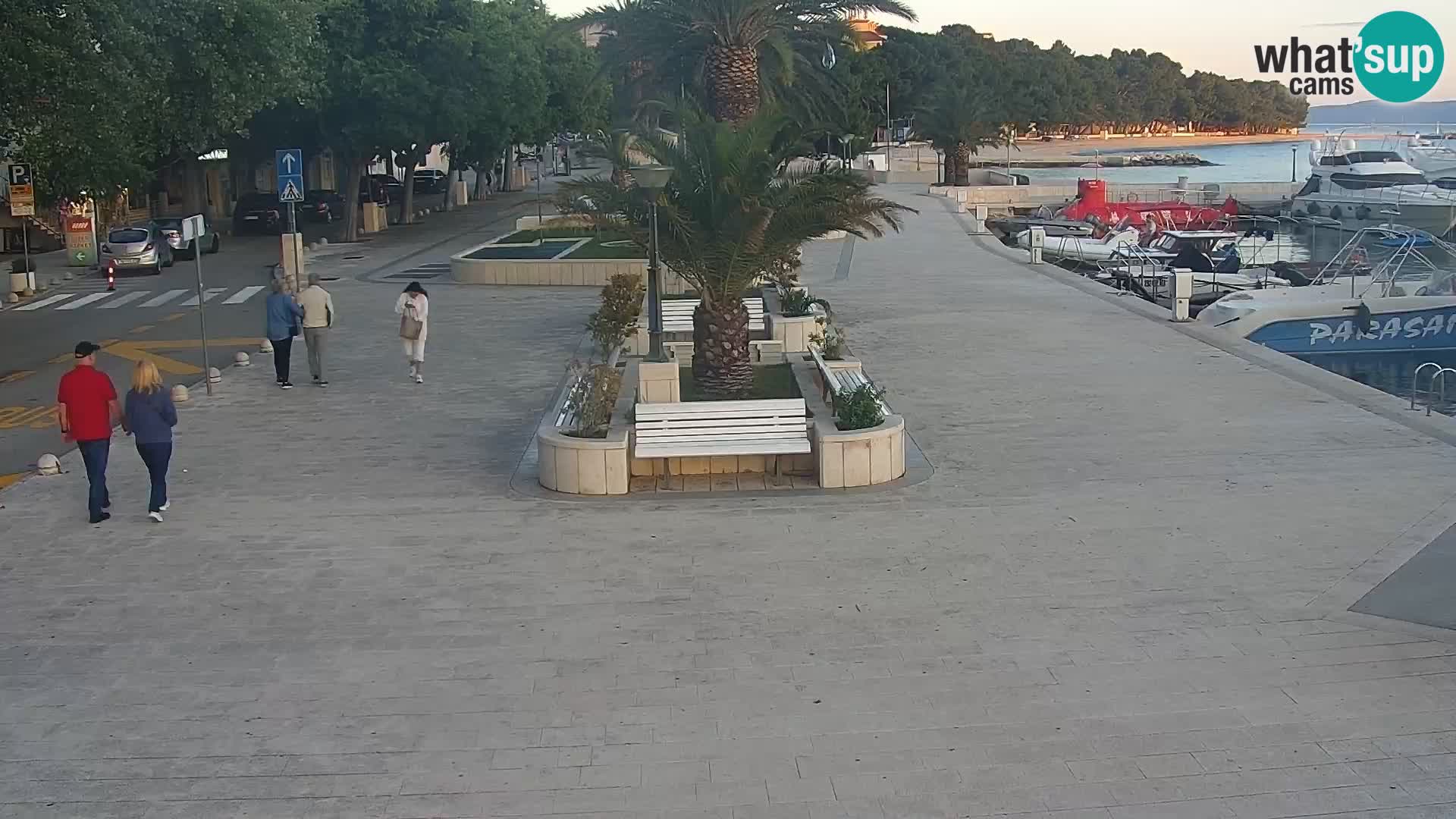 Lungomare di Basca Voda webcam