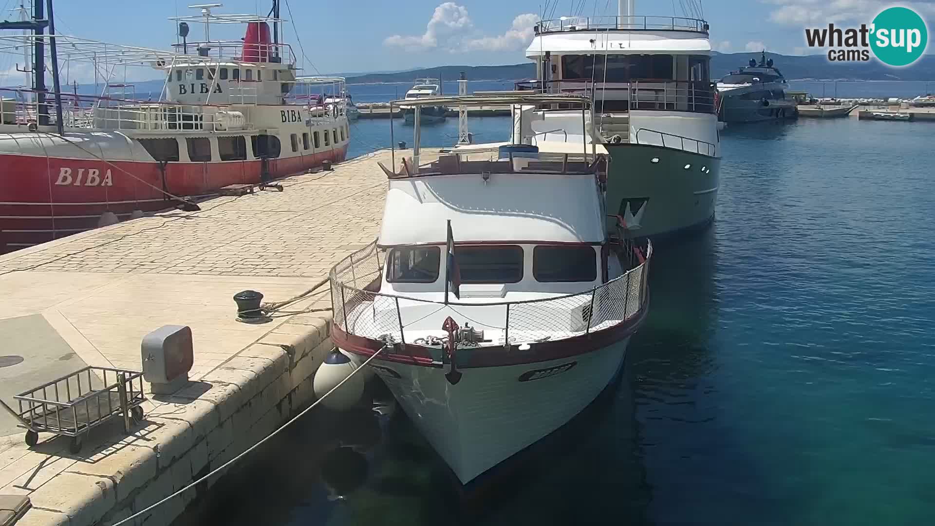 Promenade in Baška Voda