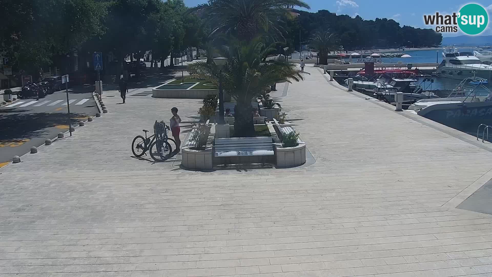Promenade in Baška Voda