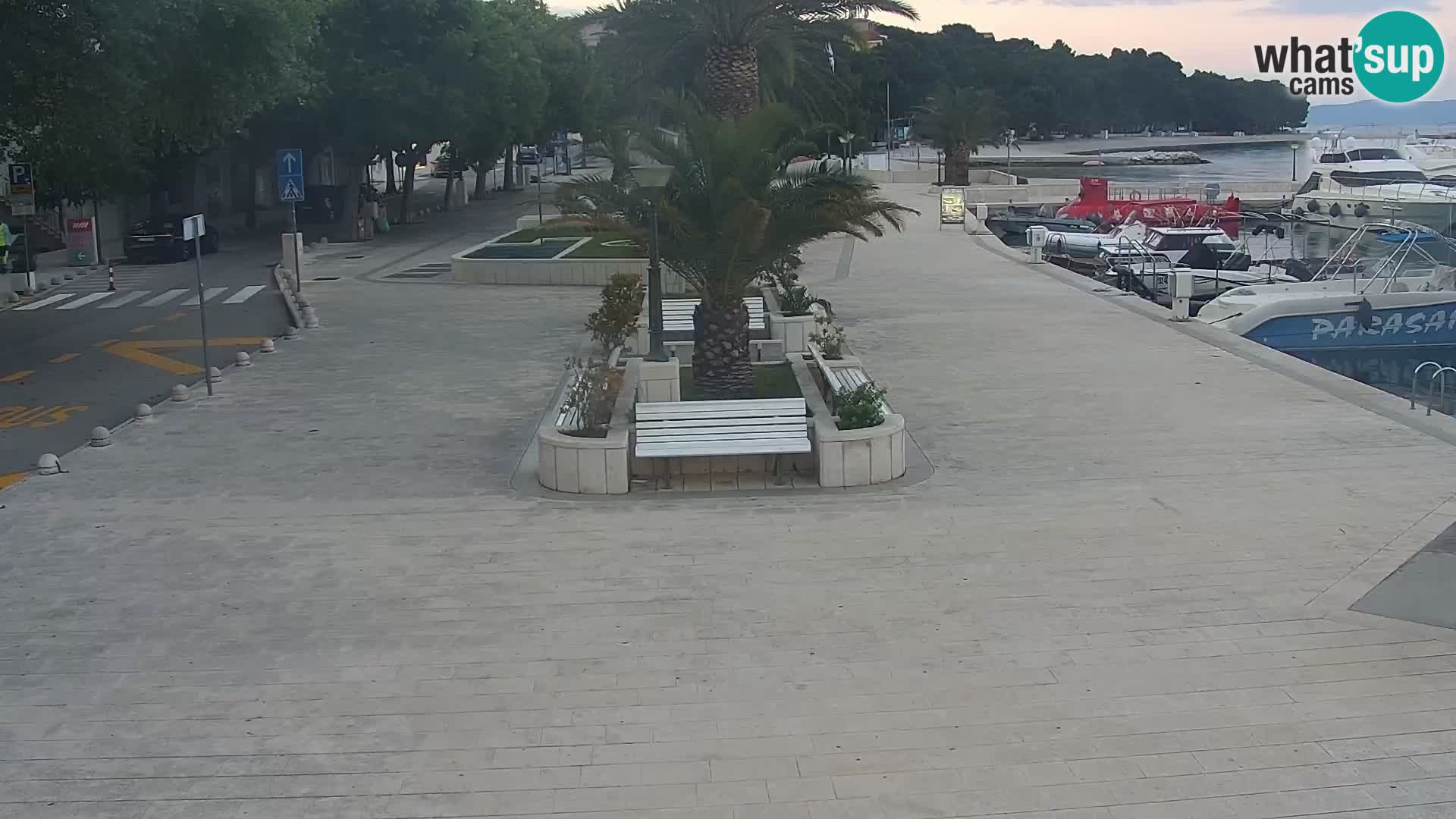Lungomare di Basca Voda webcam