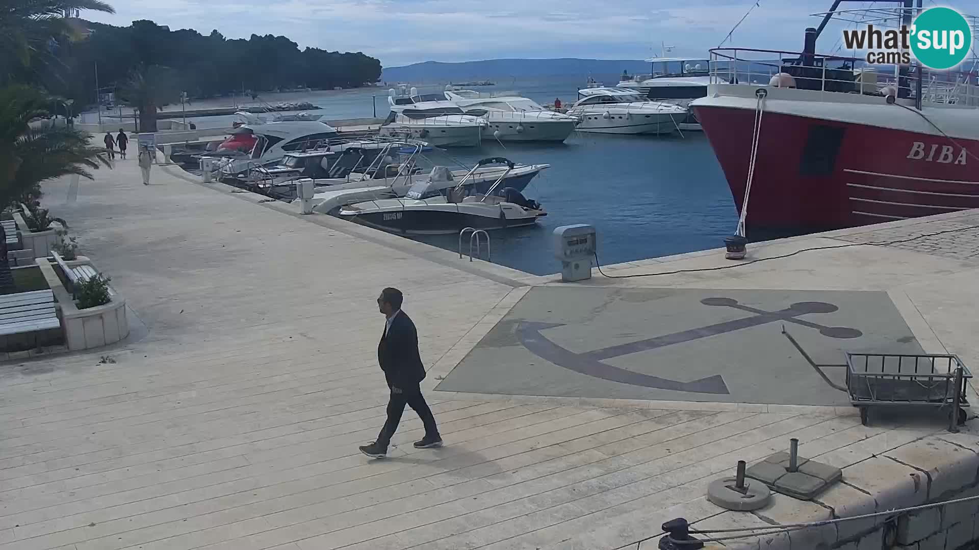 Lungomare di Basca Voda webcam