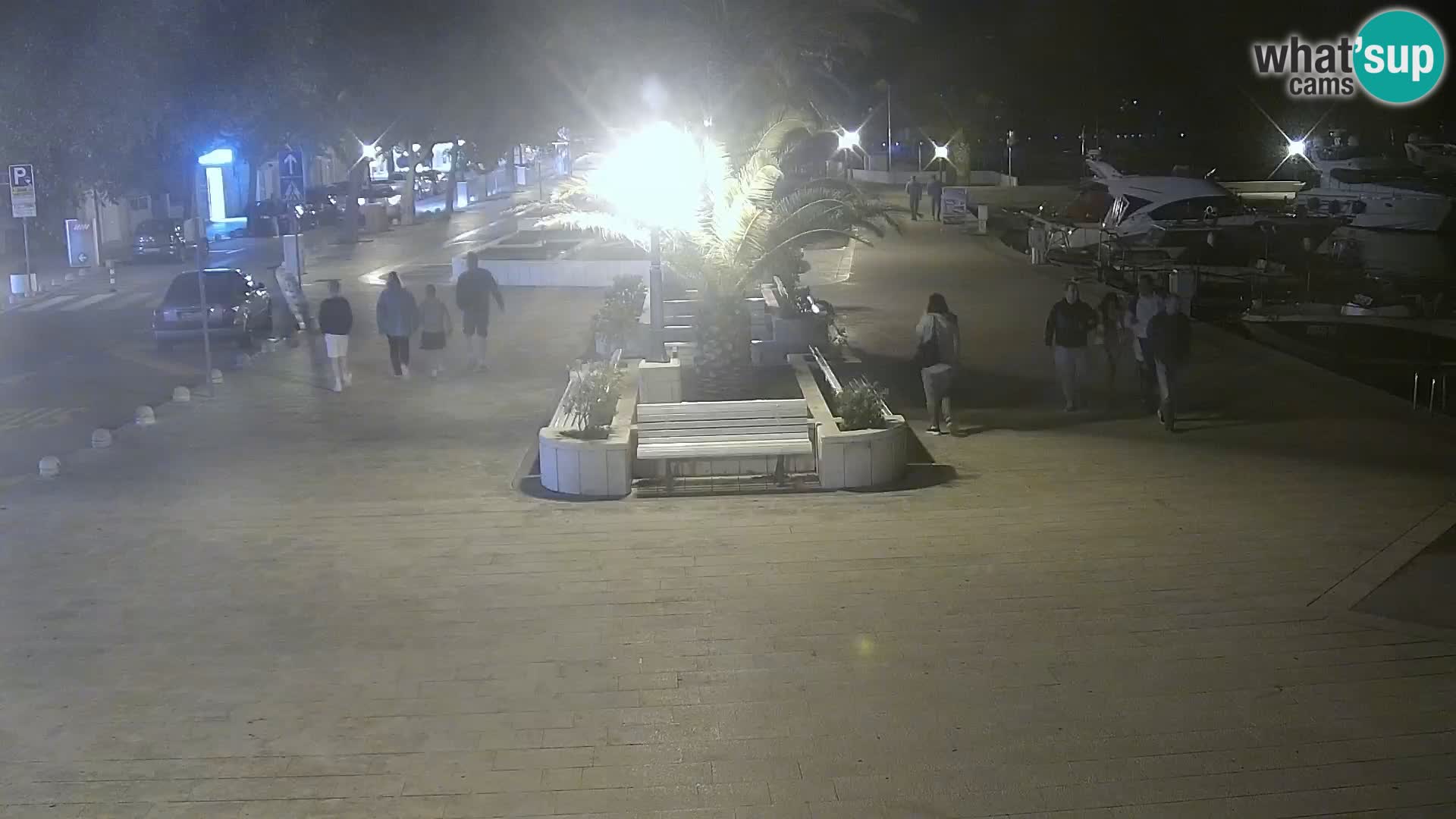 Live webcam Seaside promenade in Baška Voda