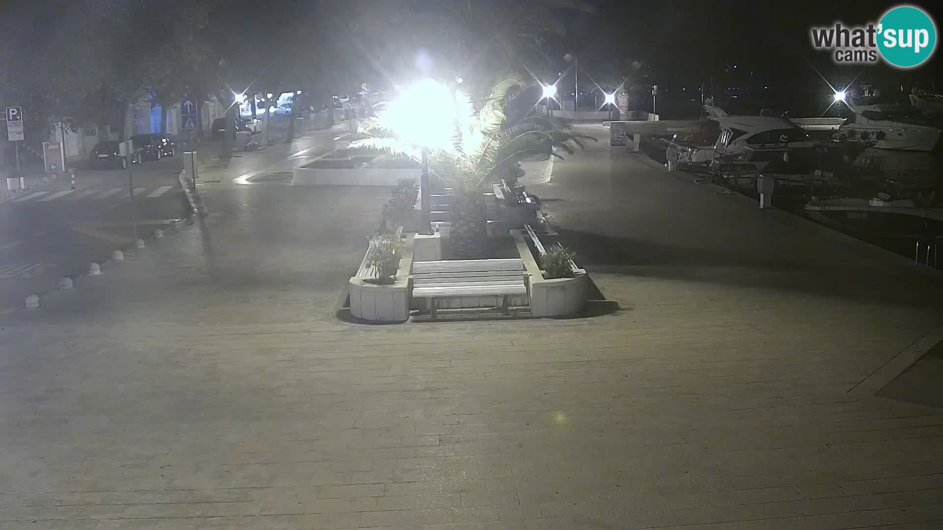 Live webcam Seaside promenade in Baška Voda