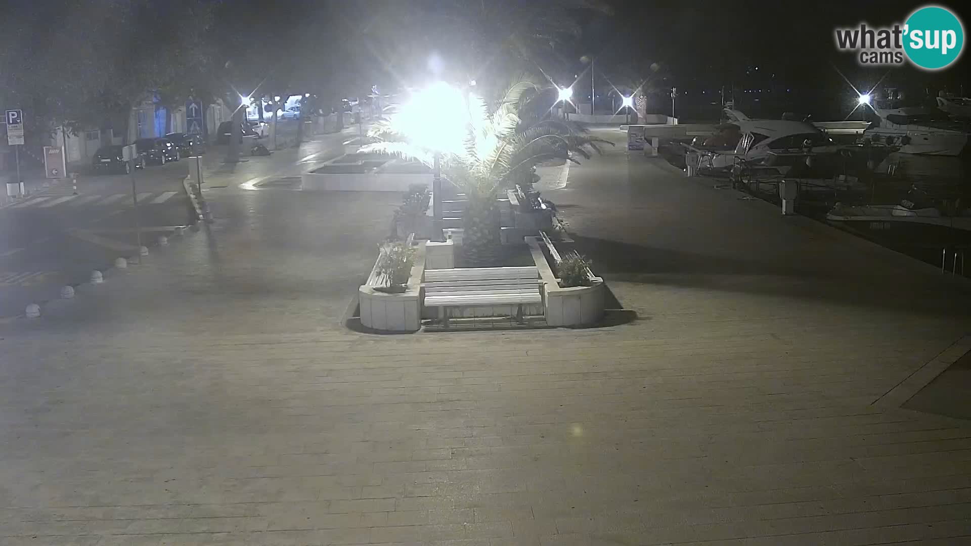 Live webcam Seaside promenade in Baška Voda