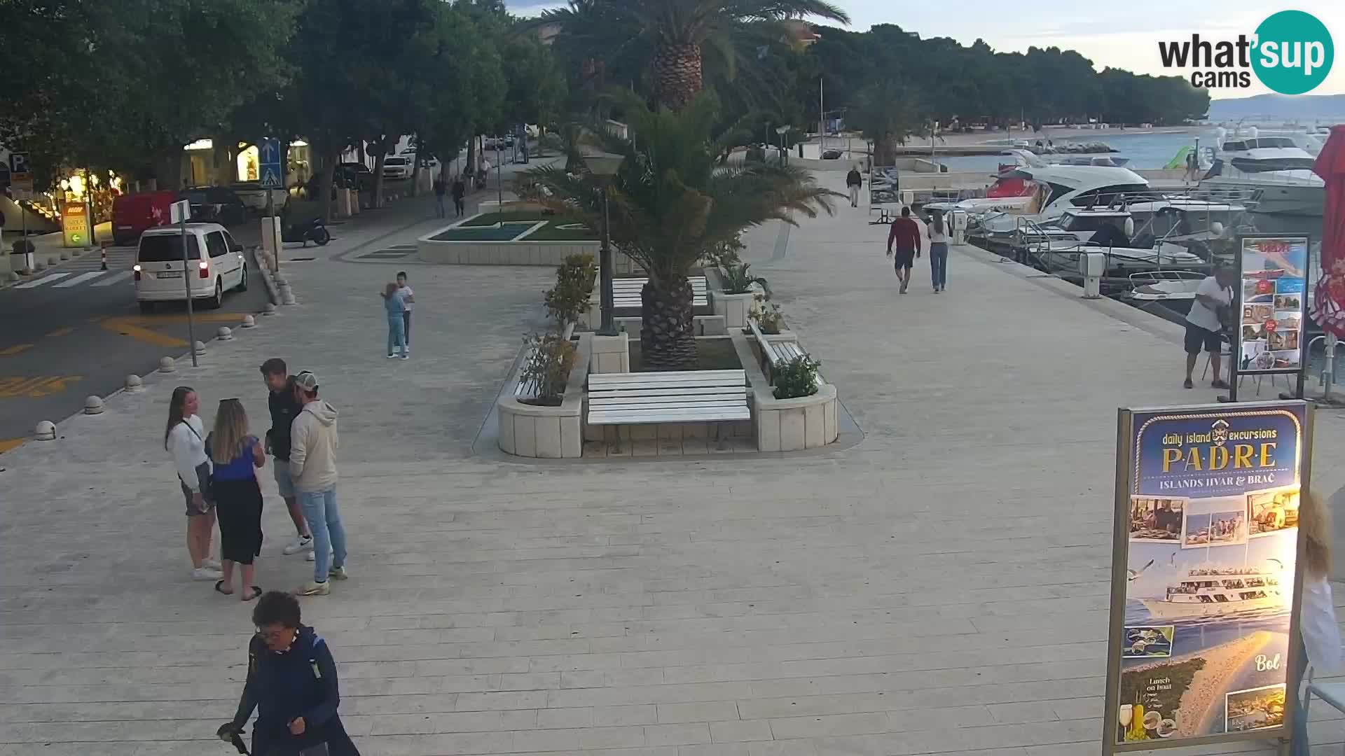 Lungomare di Basca Voda webcam