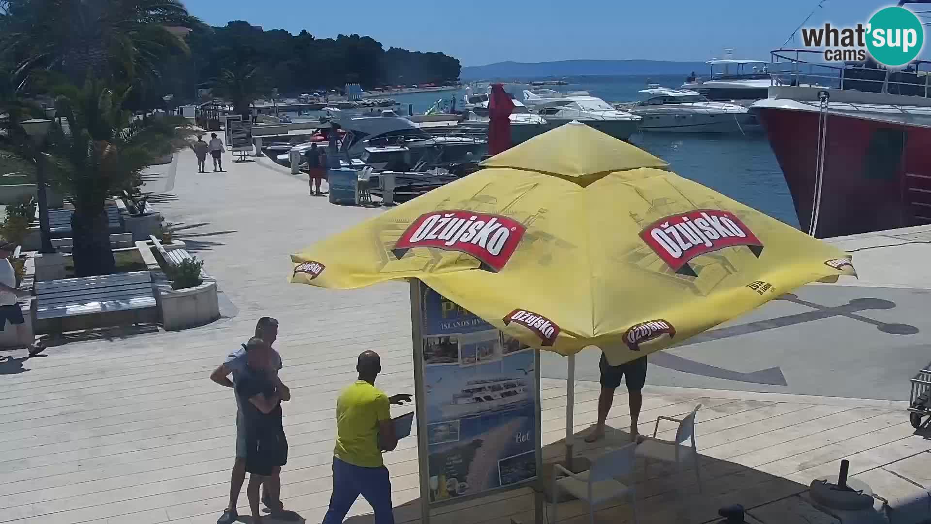Lungomare di Basca Voda webcam