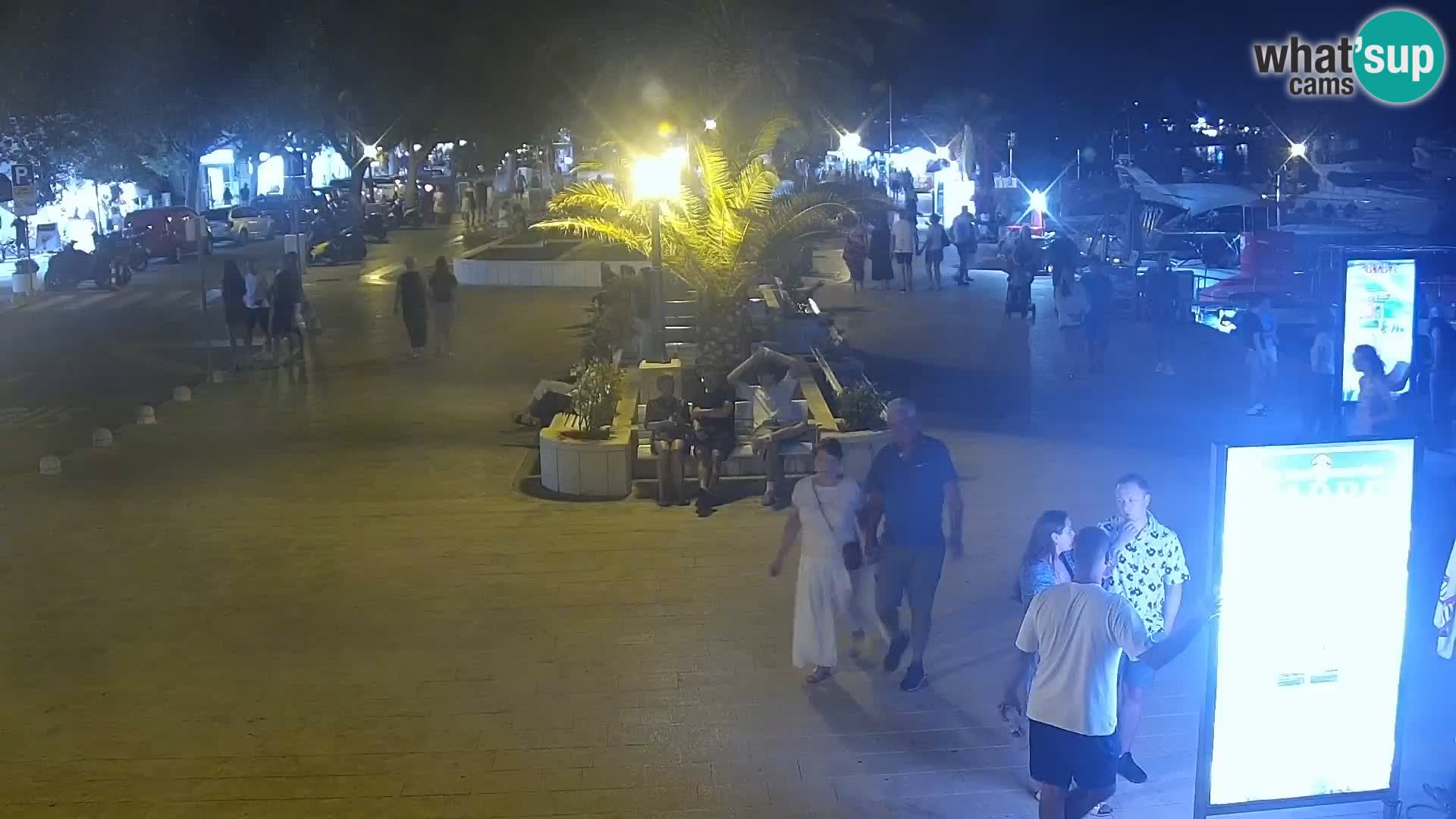 Promenade in Baška Voda