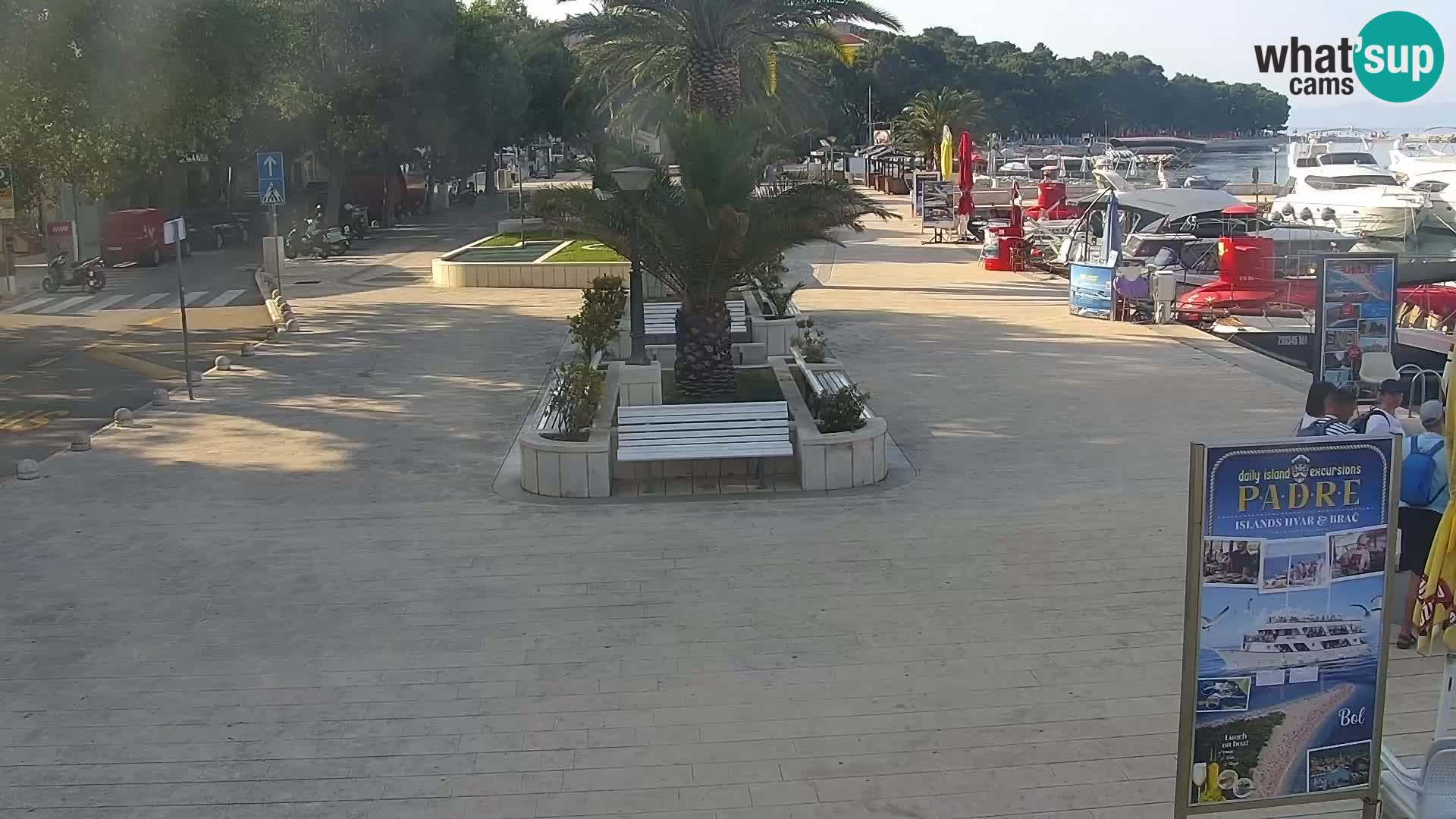 Promenade in Baška Voda