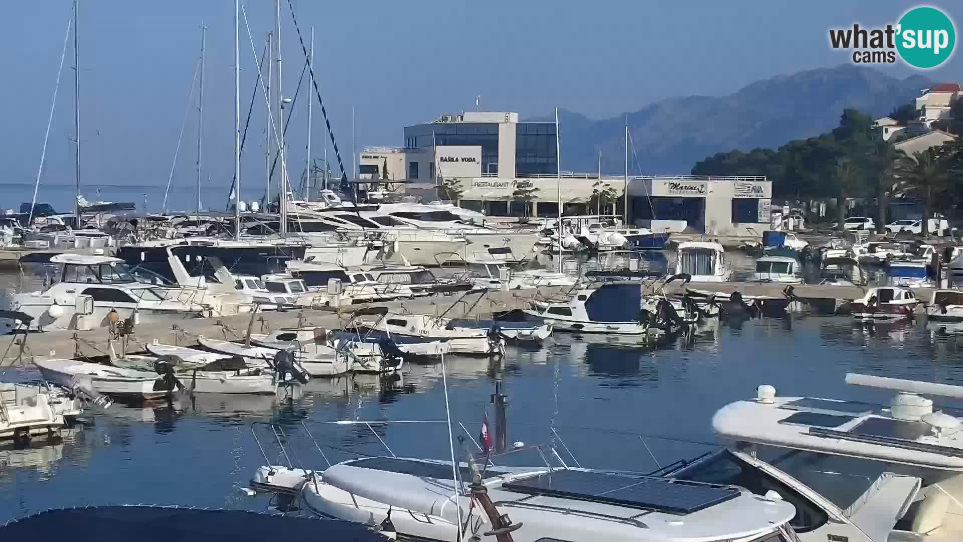 Lungomare di Basca Voda webcam
