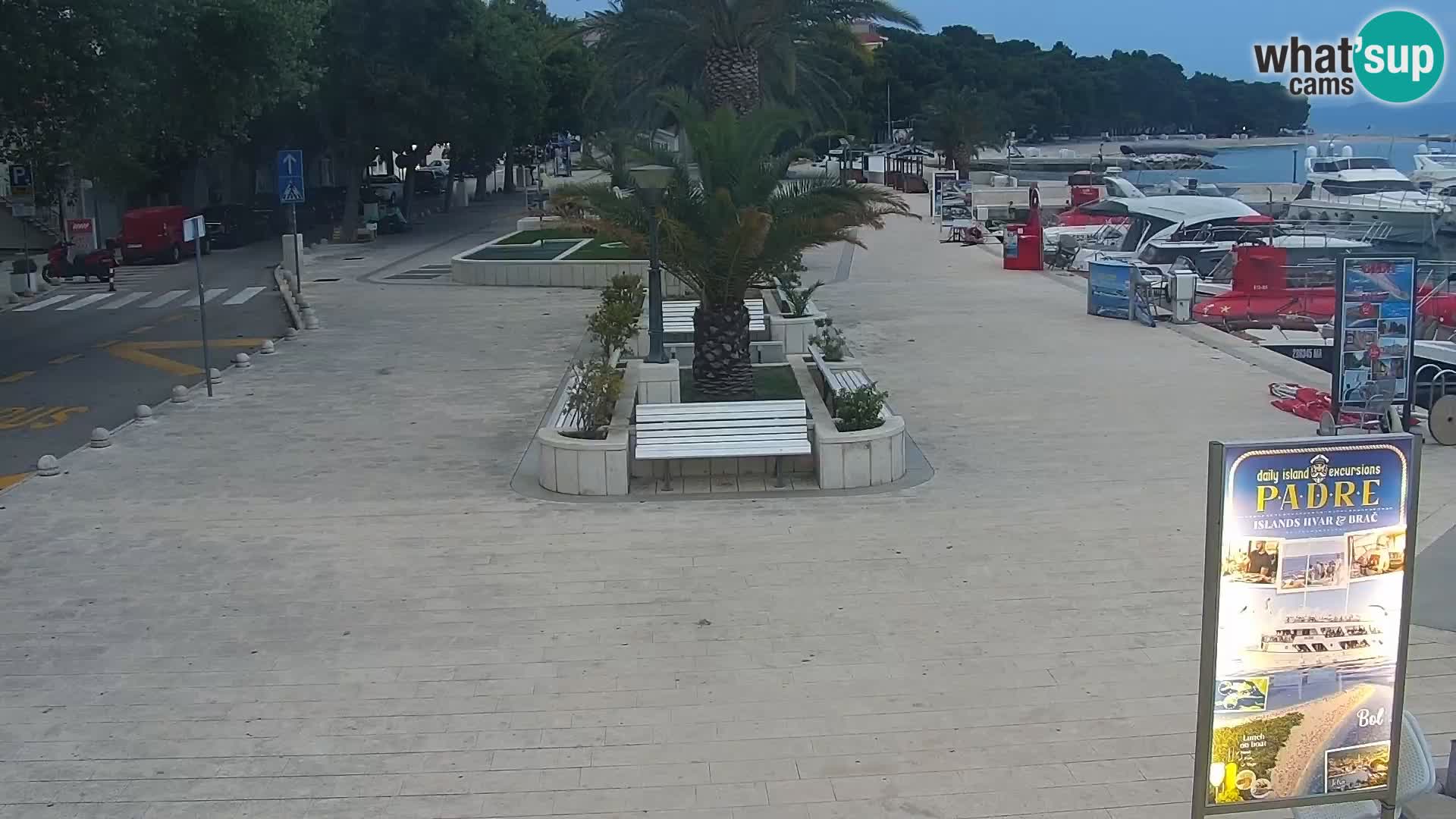 Lungomare di Basca Voda webcam
