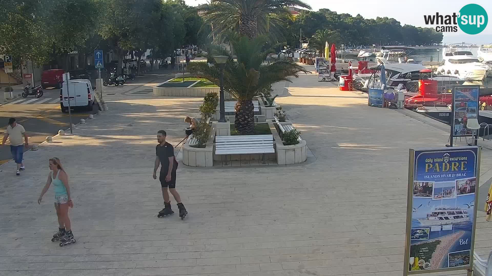 Lungomare di Basca Voda webcam