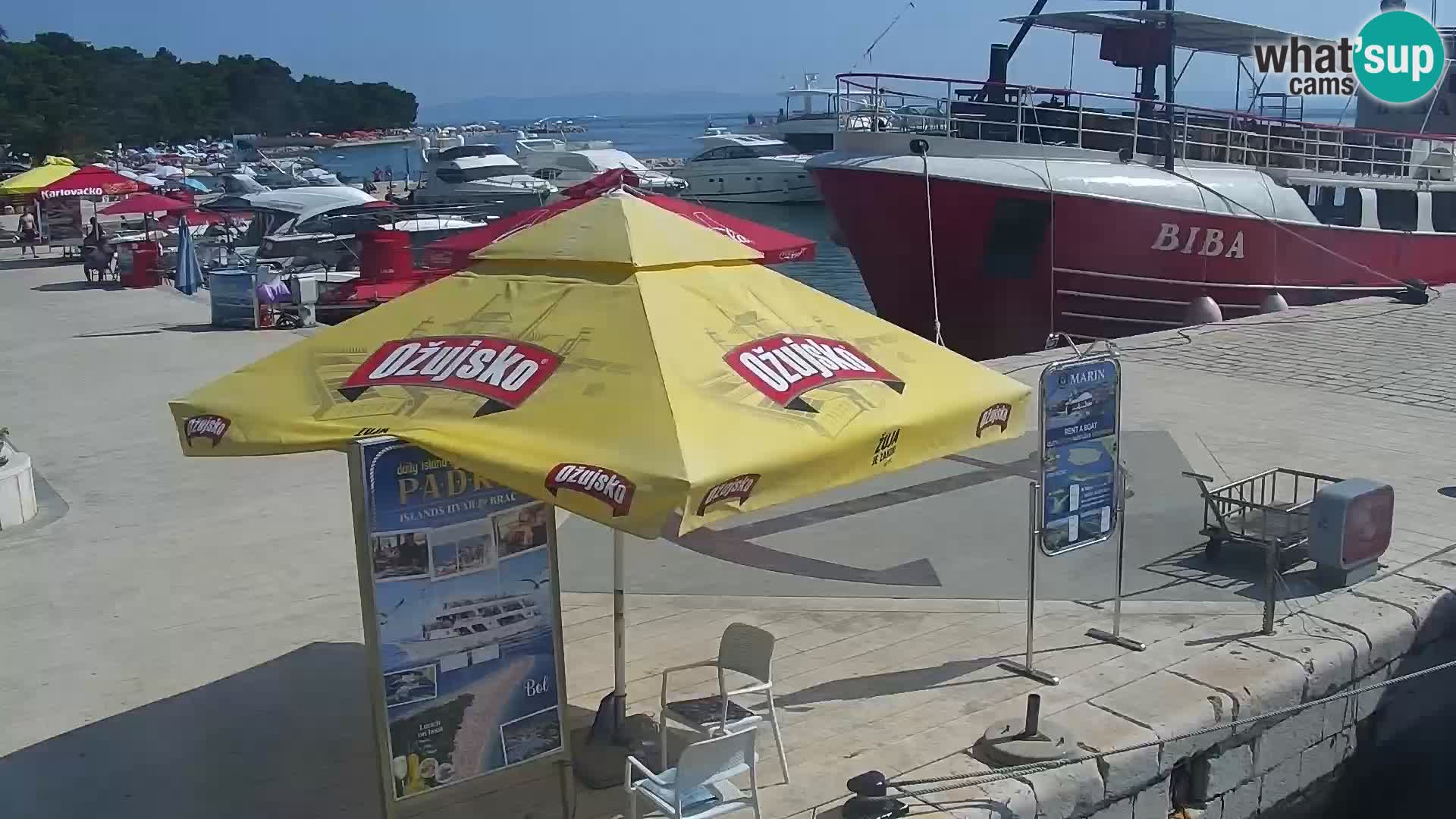 Lungomare di Basca Voda webcam