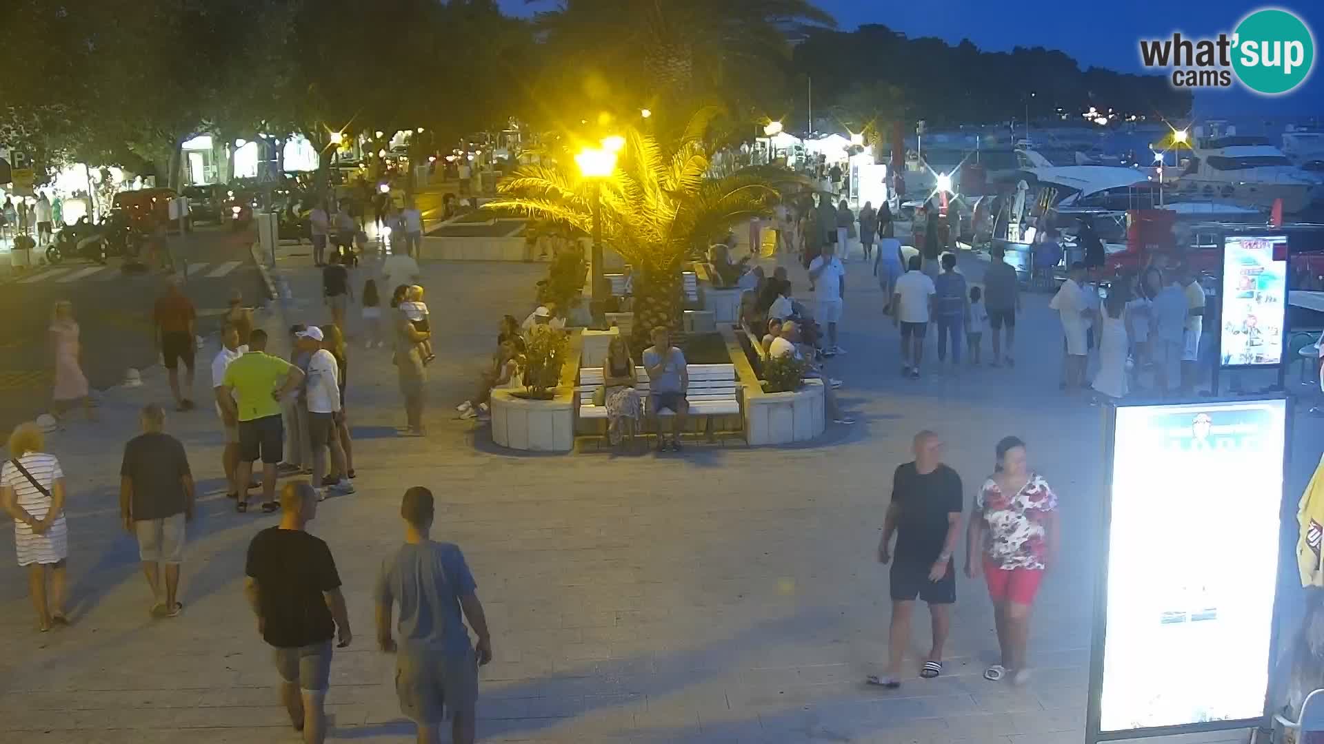 Promenade in Baška Voda