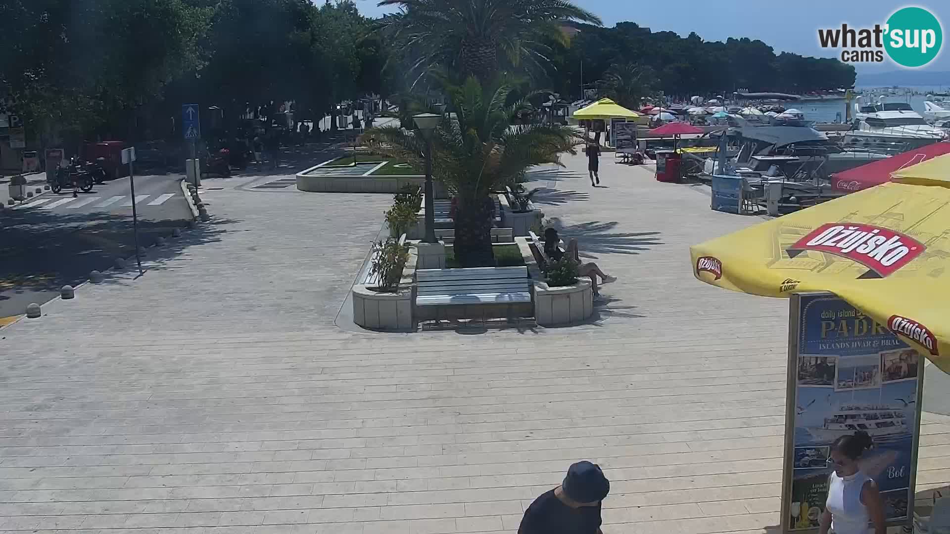 Promenade in Baška Voda