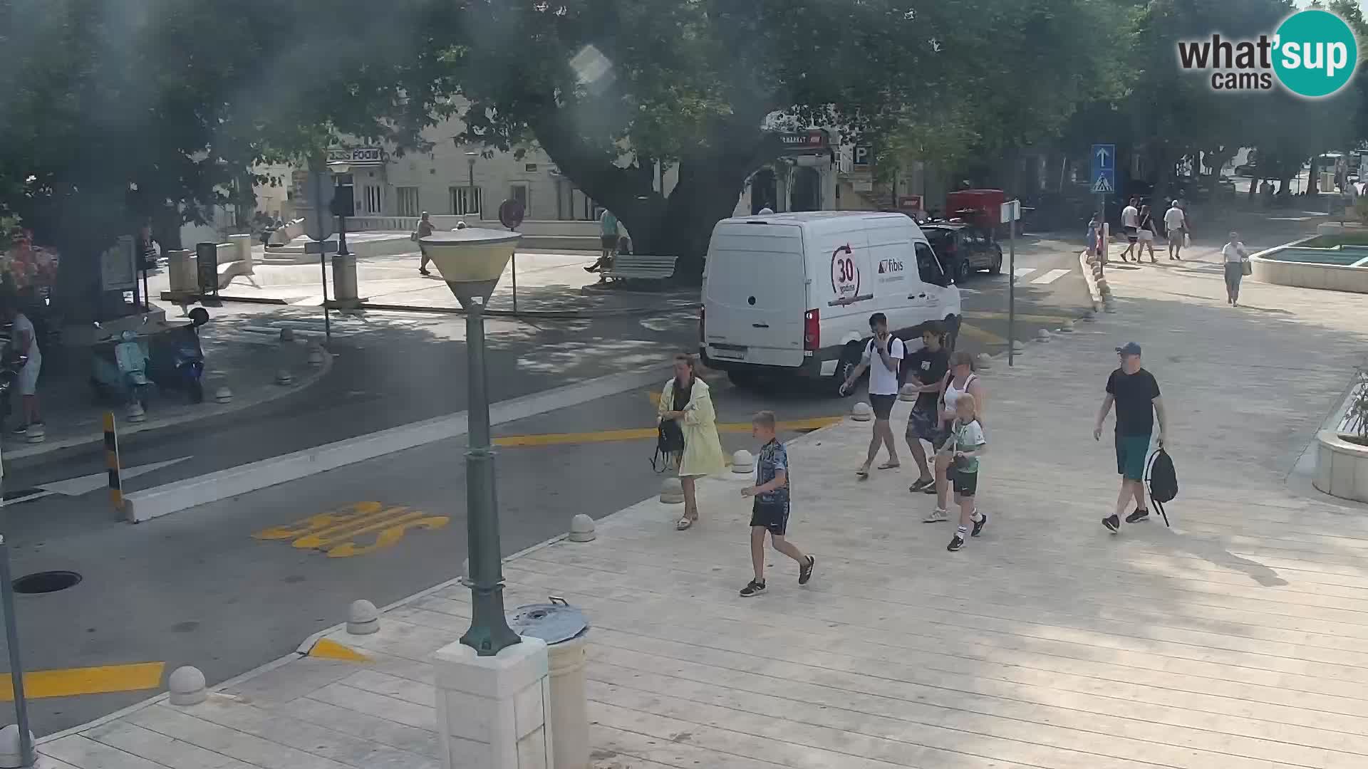 Promenade in Baška Voda