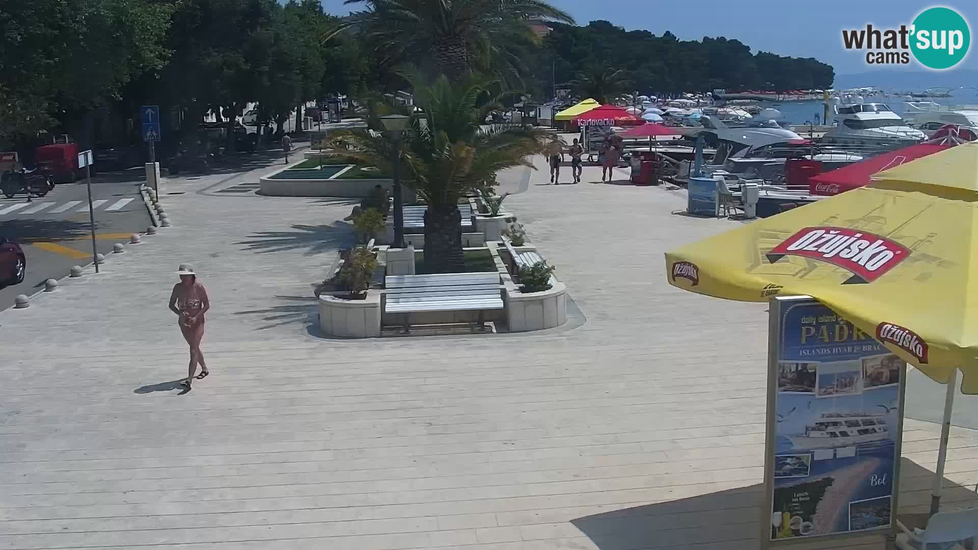 Promenade in Baška Voda