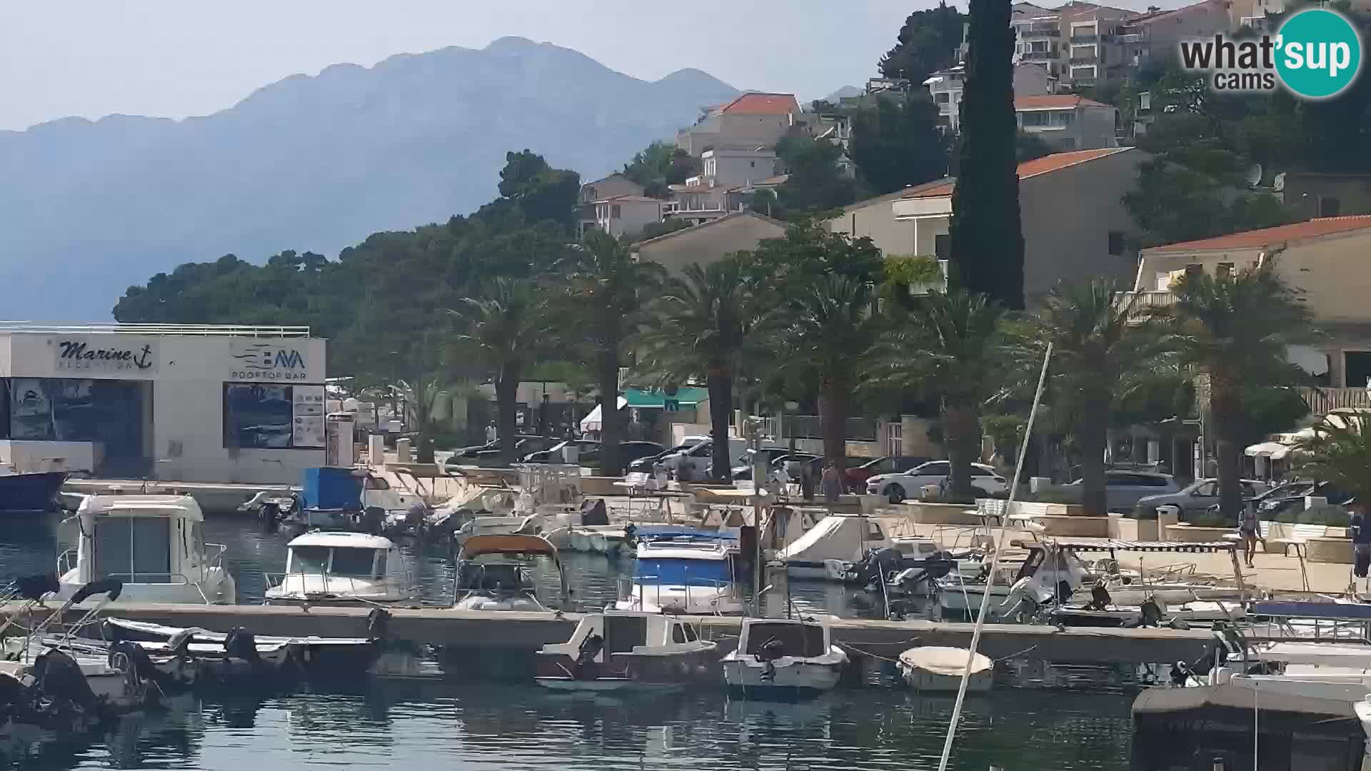 Lungomare di Basca Voda webcam