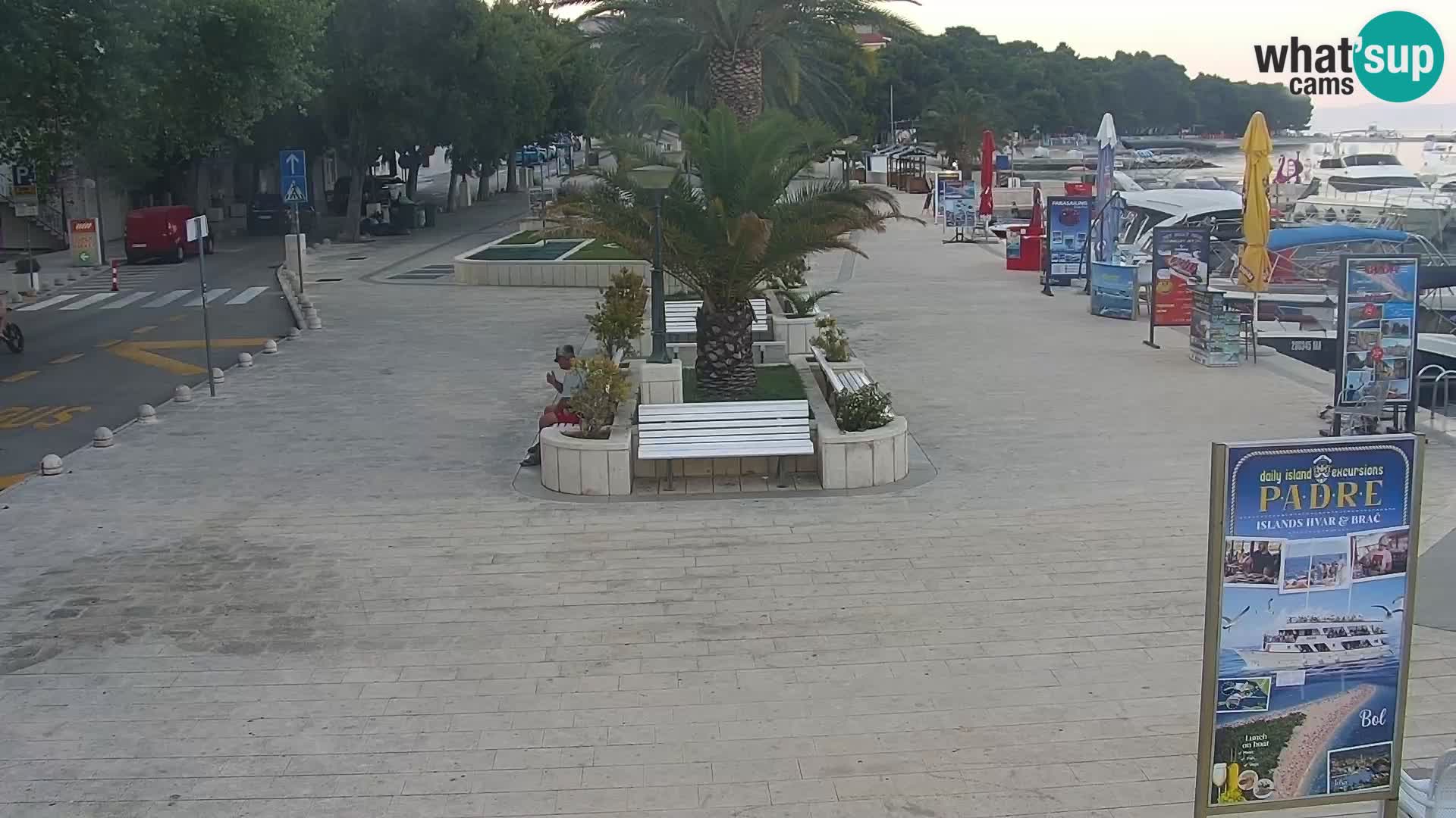 Lungomare di Basca Voda webcam