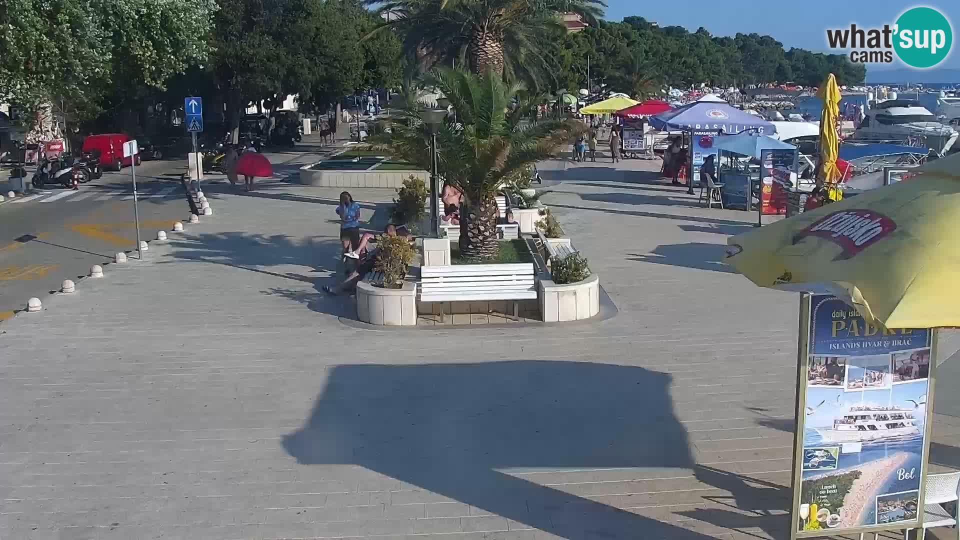 Promenade in Baška Voda
