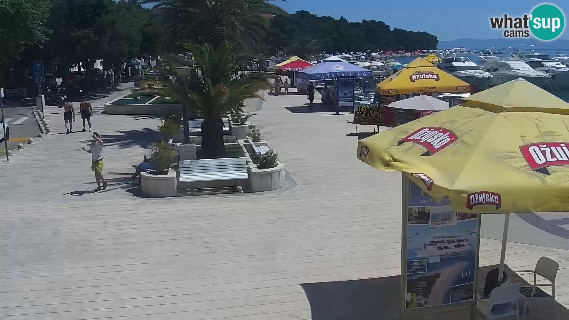 Lungomare di Basca Voda webcam