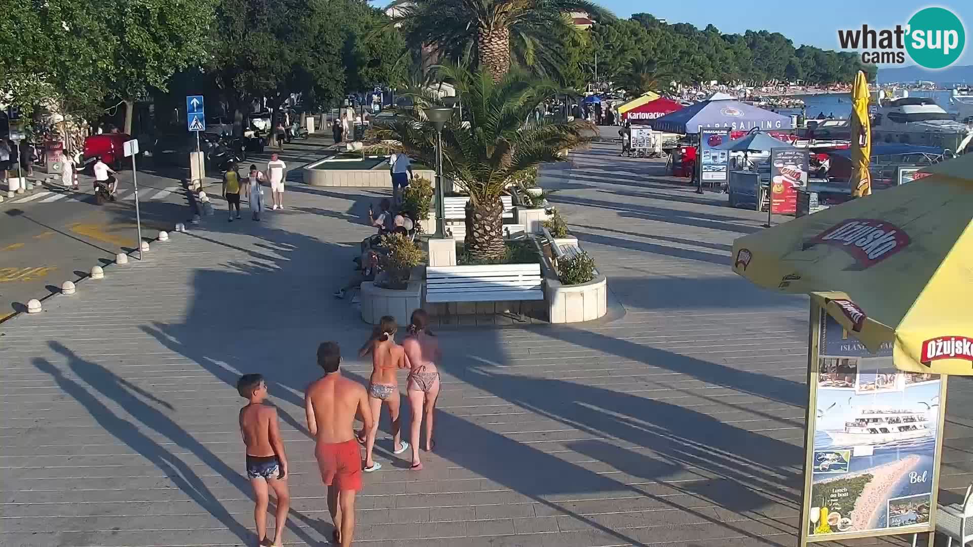 Lungomare di Basca Voda webcam